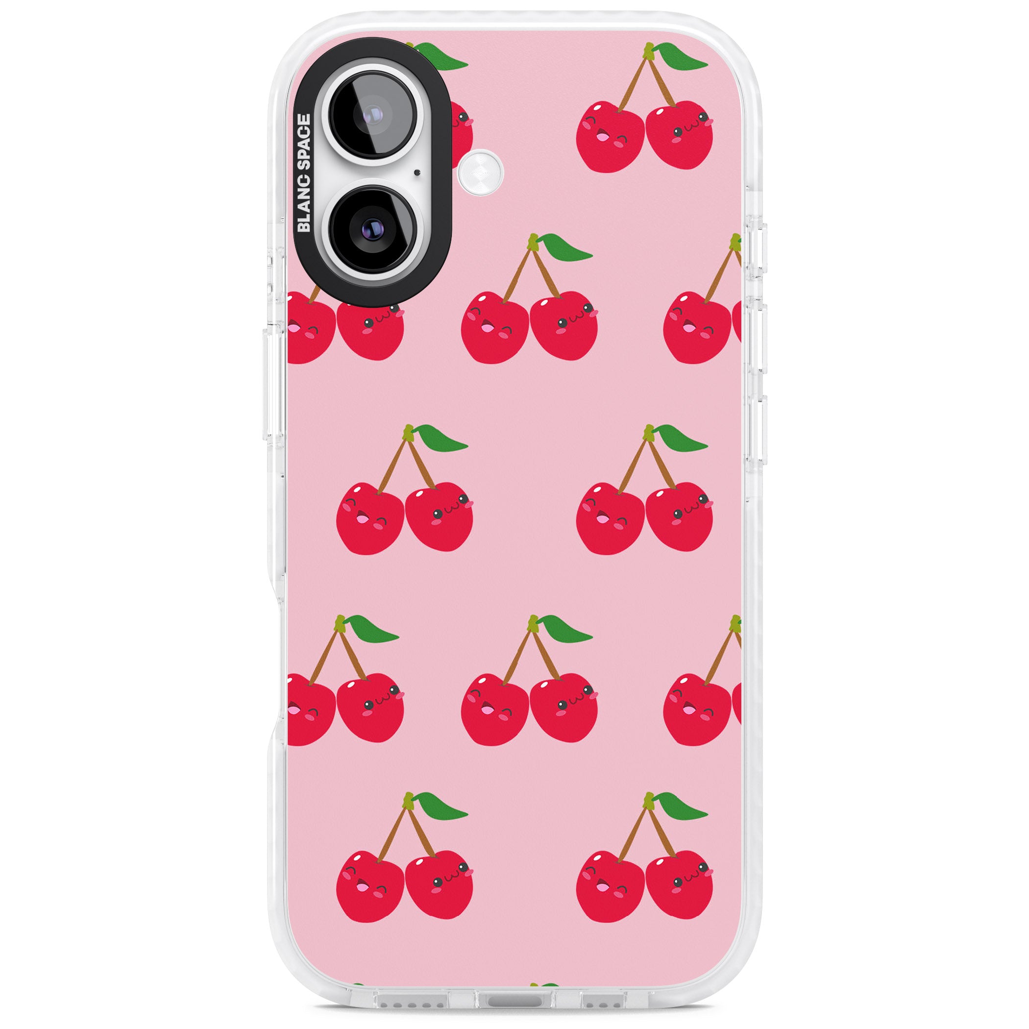 Cheeky Cherry iPhone 17 Impact Pro Clear Phone Case