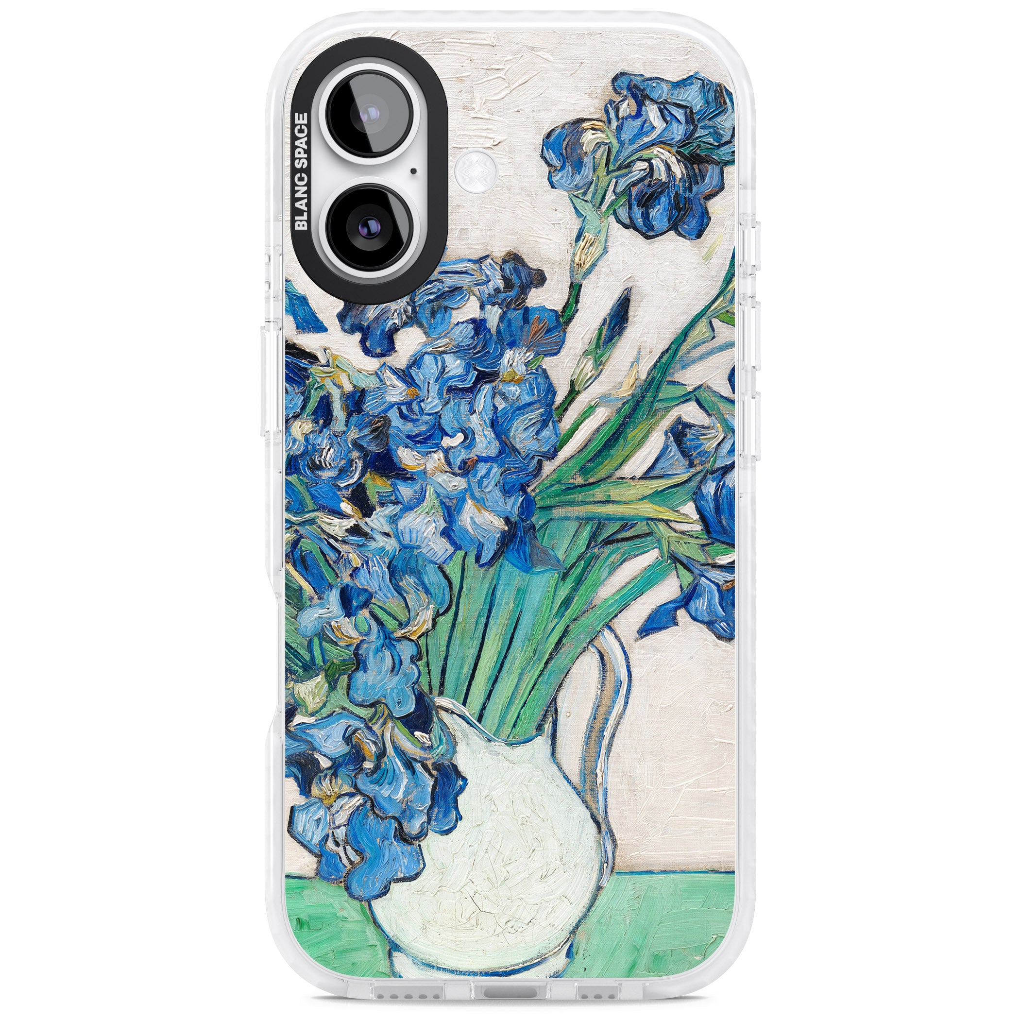 Irises By Vincent Van Gogh iPhone 17 Impact Pro Clear Phone Case