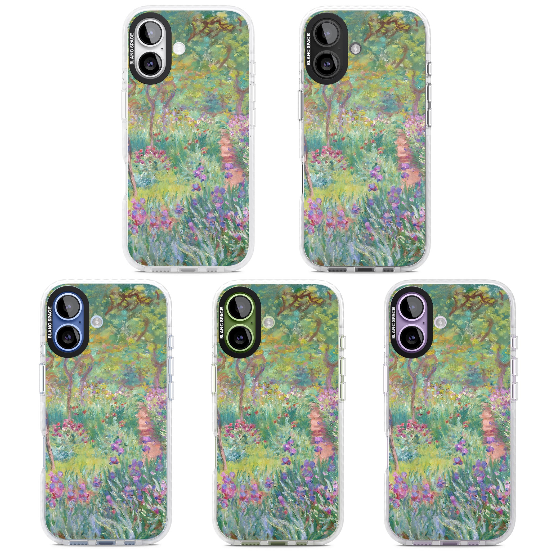 Garden in Giverny iPhone 17 Impact Pro Clear Phone Case APT Impact Protection