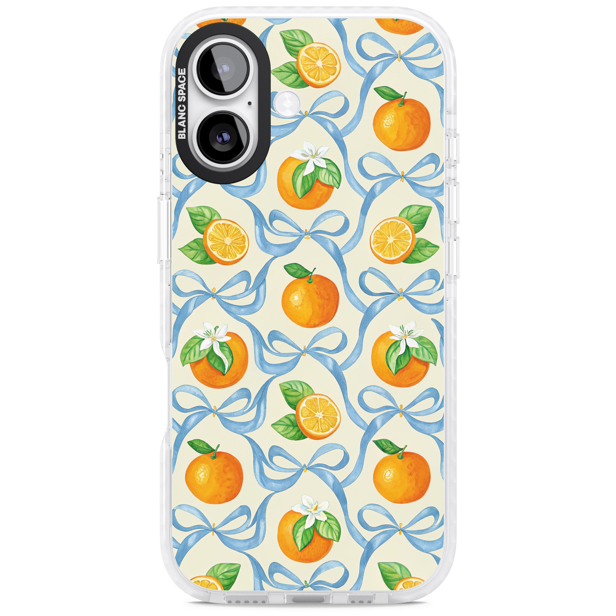 Bows & Clementines iPhone 17 Impact Pro Clear Phone Case