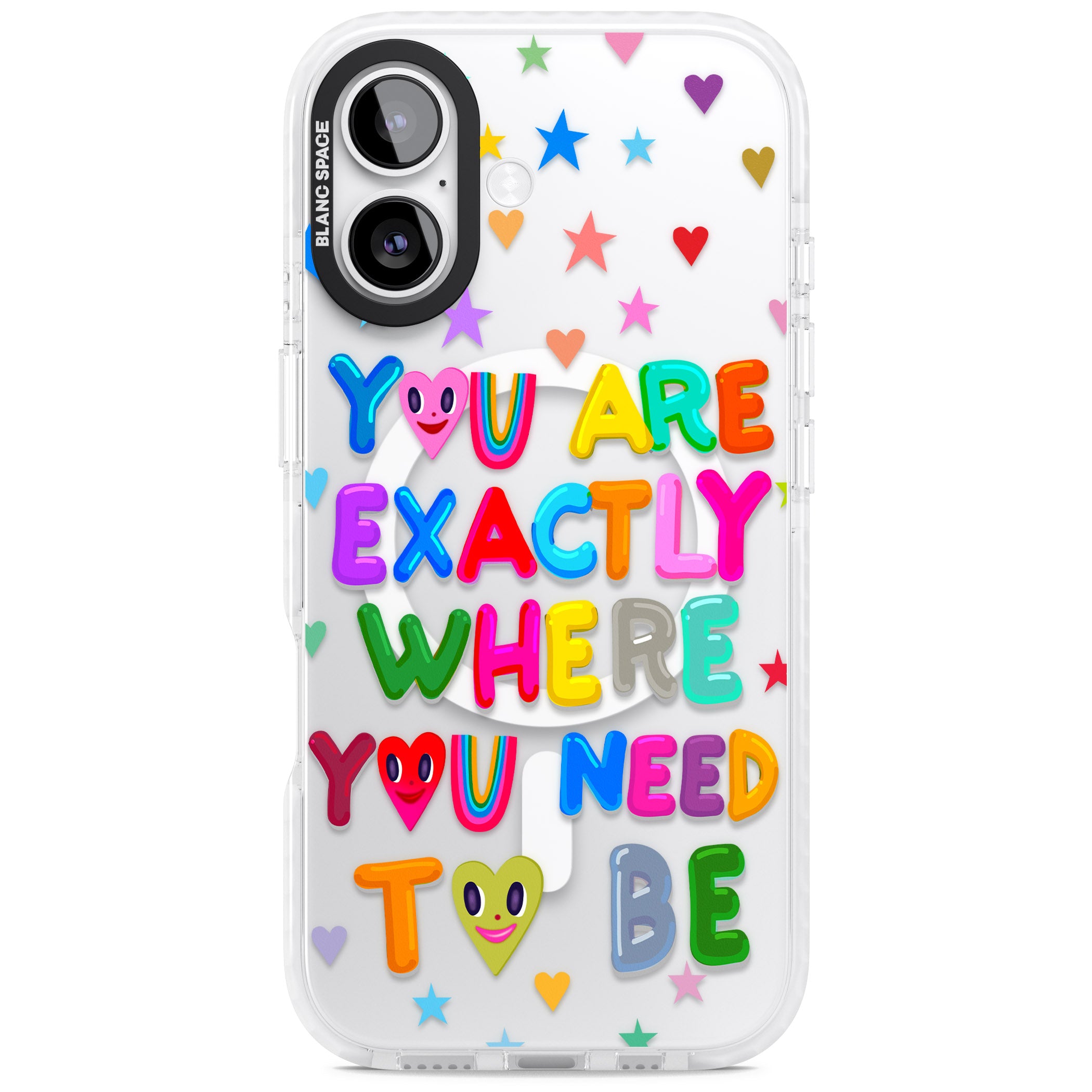 Exactly Where You Need To Be iPhone 17 Impact Pro Clear Phone Case