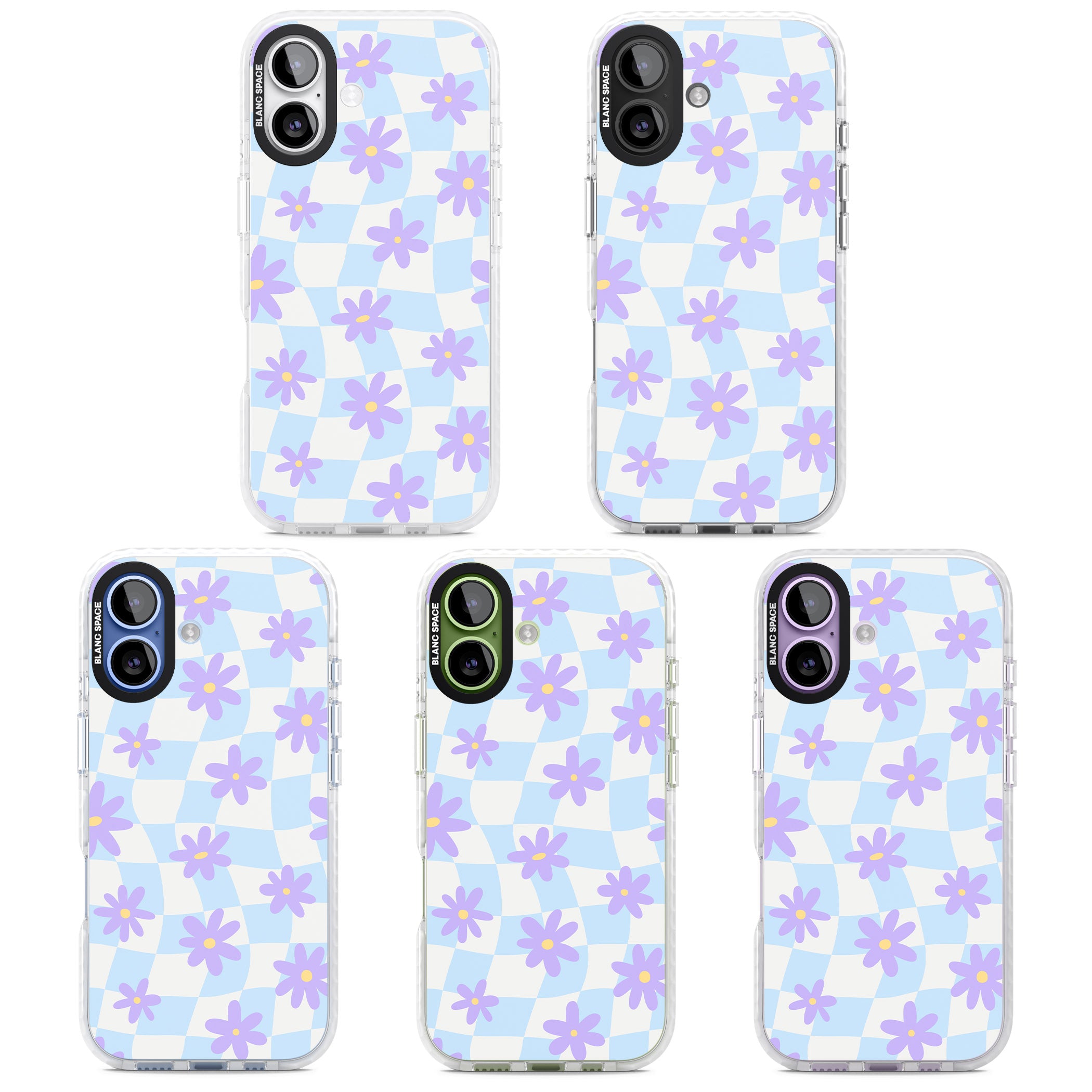 Serene Skies & Flowers iPhone 17 Impact Pro Clear Phone Case APT Impact Protection