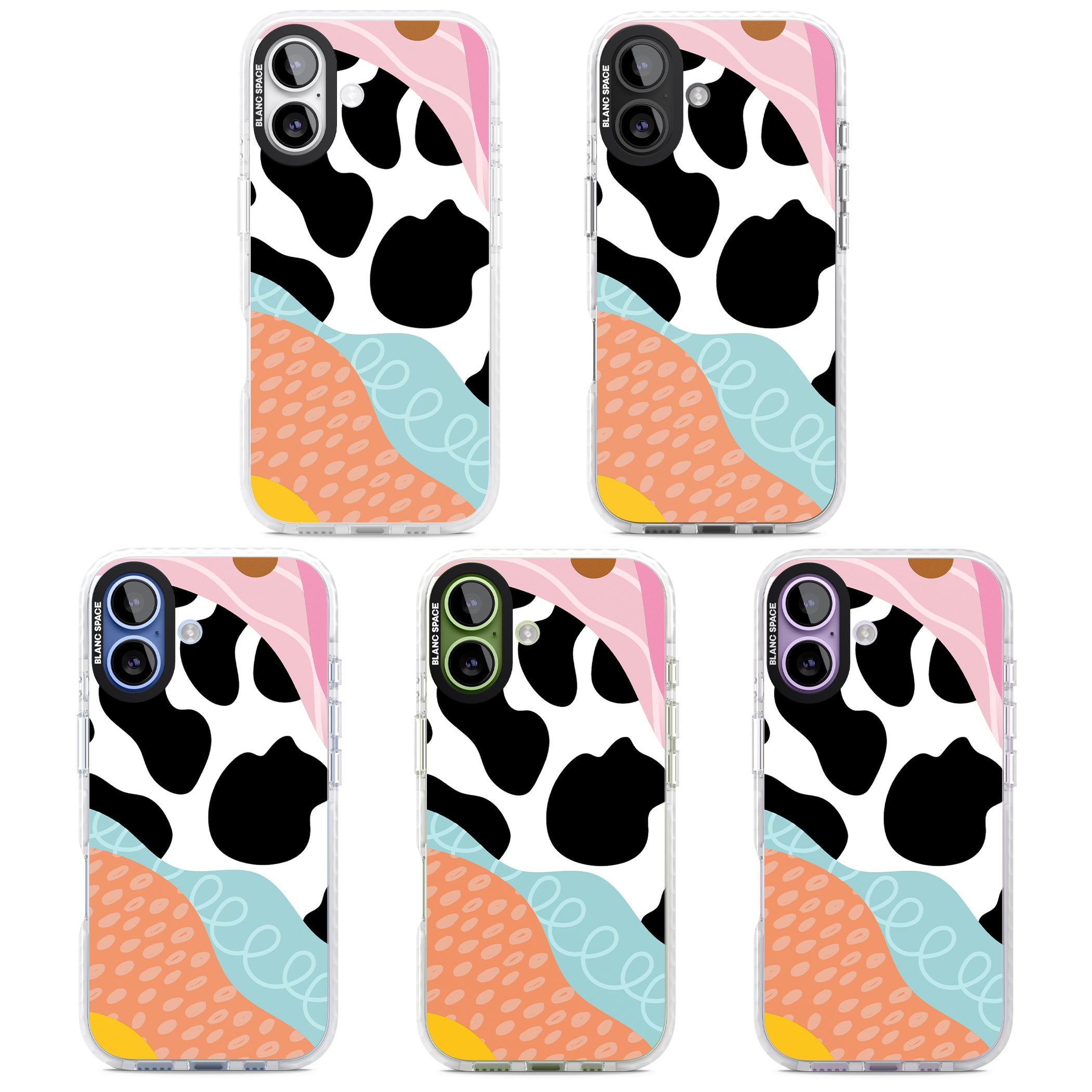 Abstract Elegance iPhone 17 Impact Pro Clear Phone Case APT Impact Protection