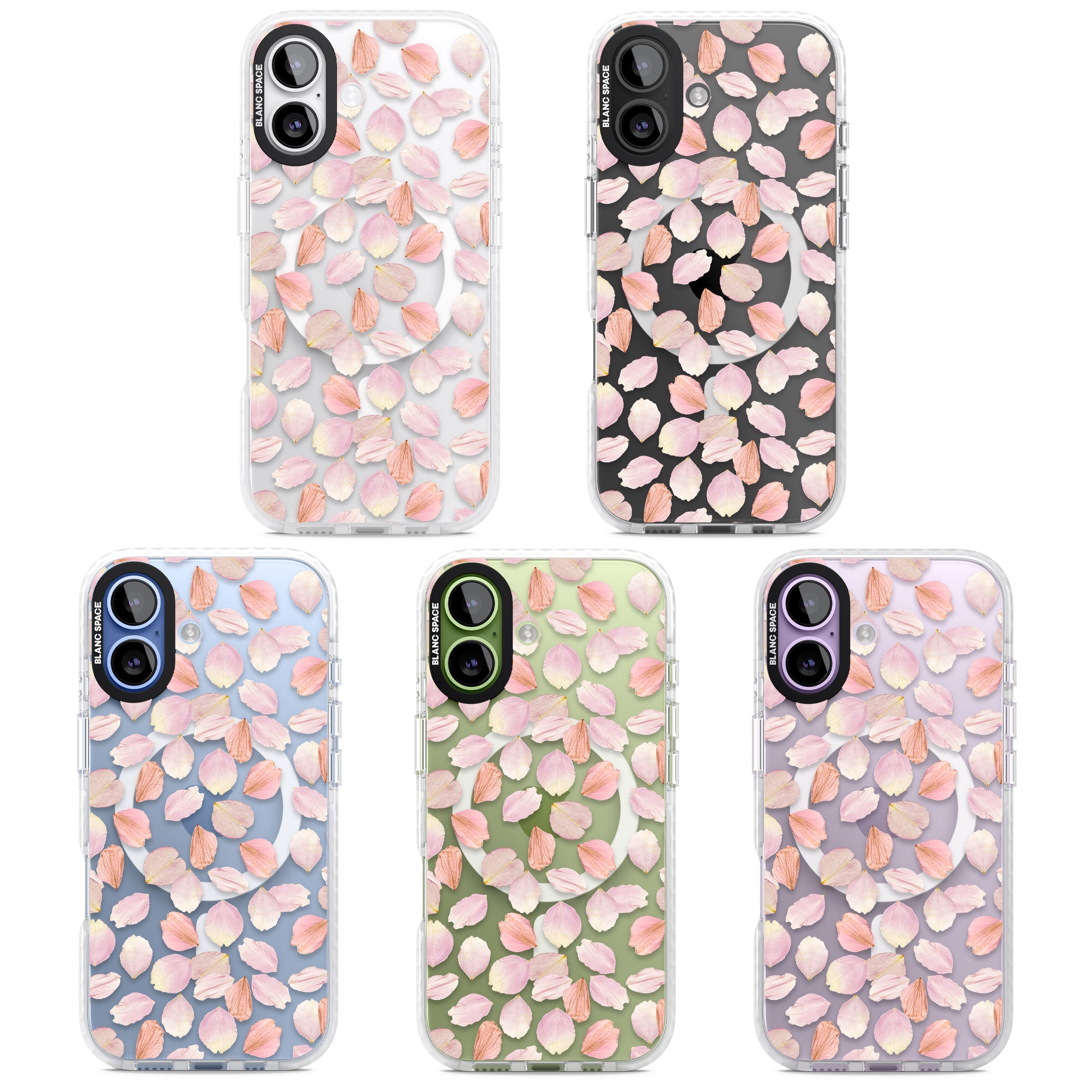 Petal Dream iPhone 17 Impact Pro Clear Phone Case APT Impact Protection