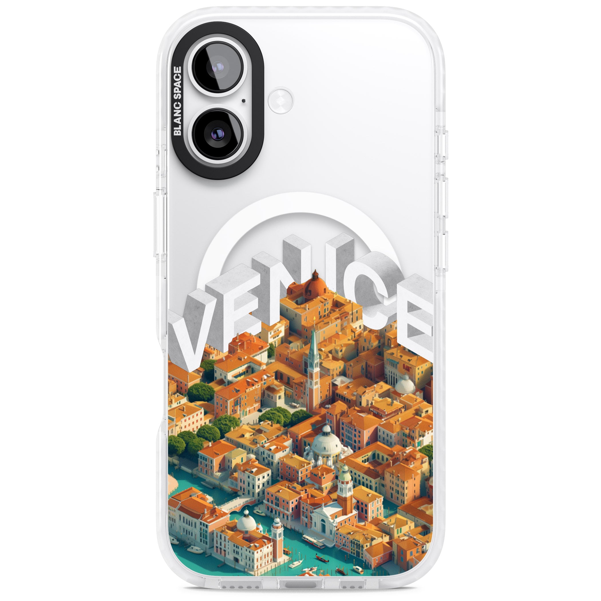 Venice iPhone 17 Impact Pro Clear Phone Case