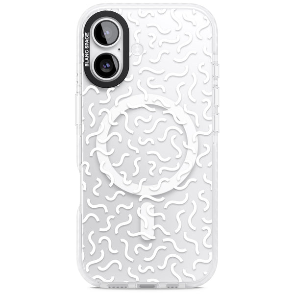 Black & White Wavy Pattern
