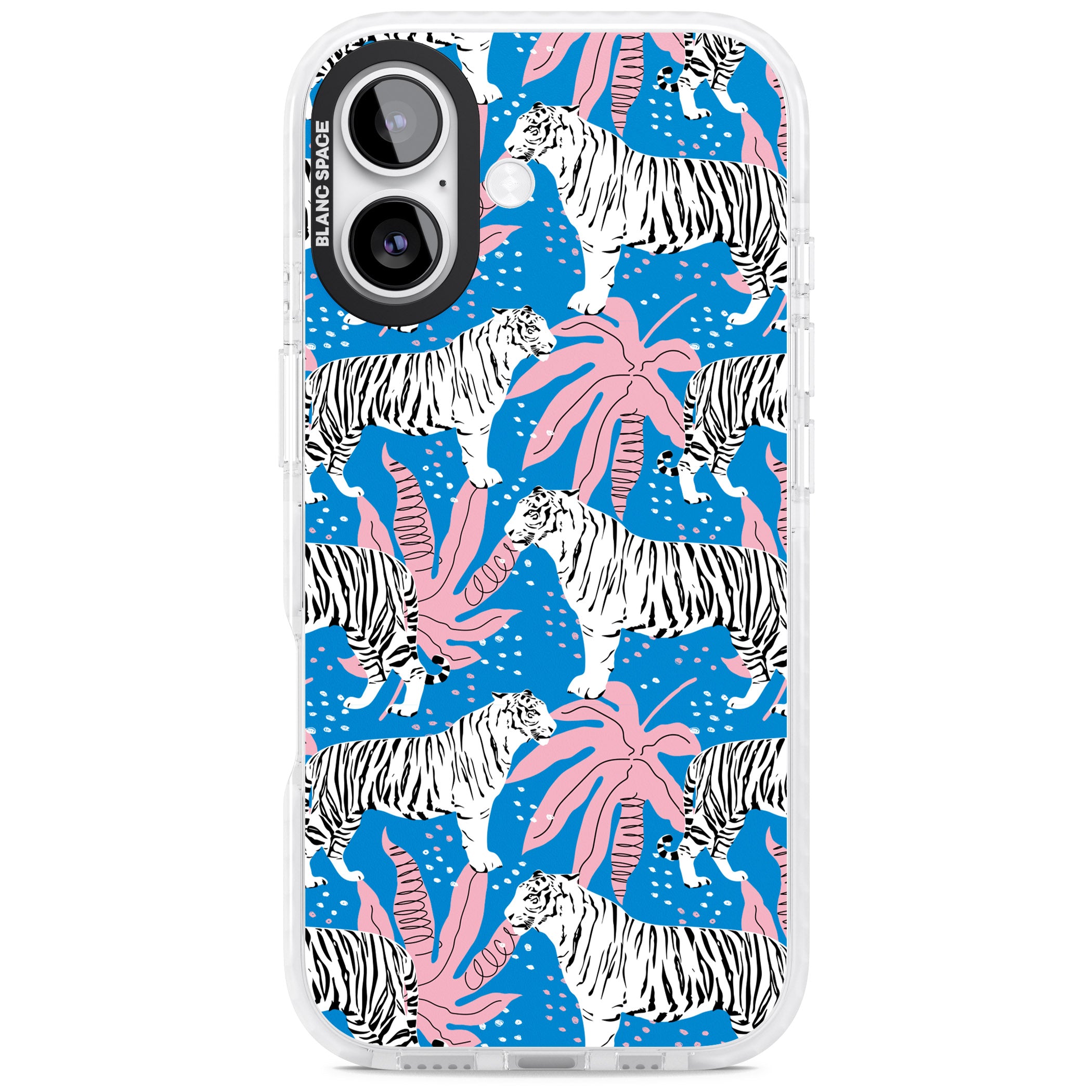 Bengal Blues iPhone 17 Impact Pro Clear Phone Case