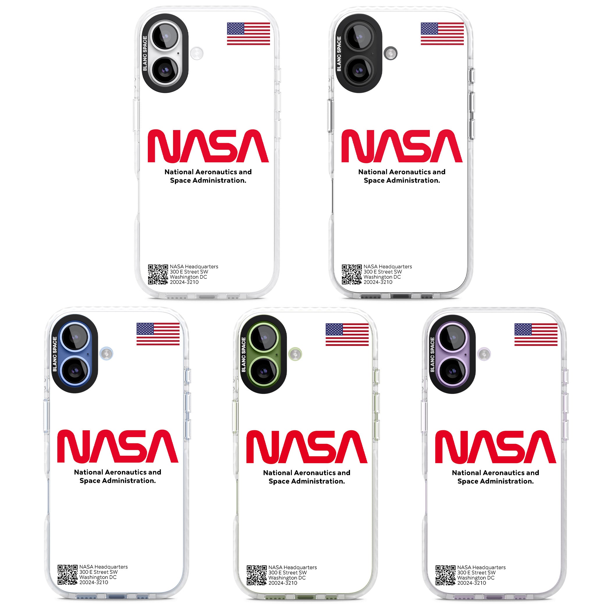 Nasa The Worm iPhone 17 Impact Pro Clear Phone Case APT Impact Protection