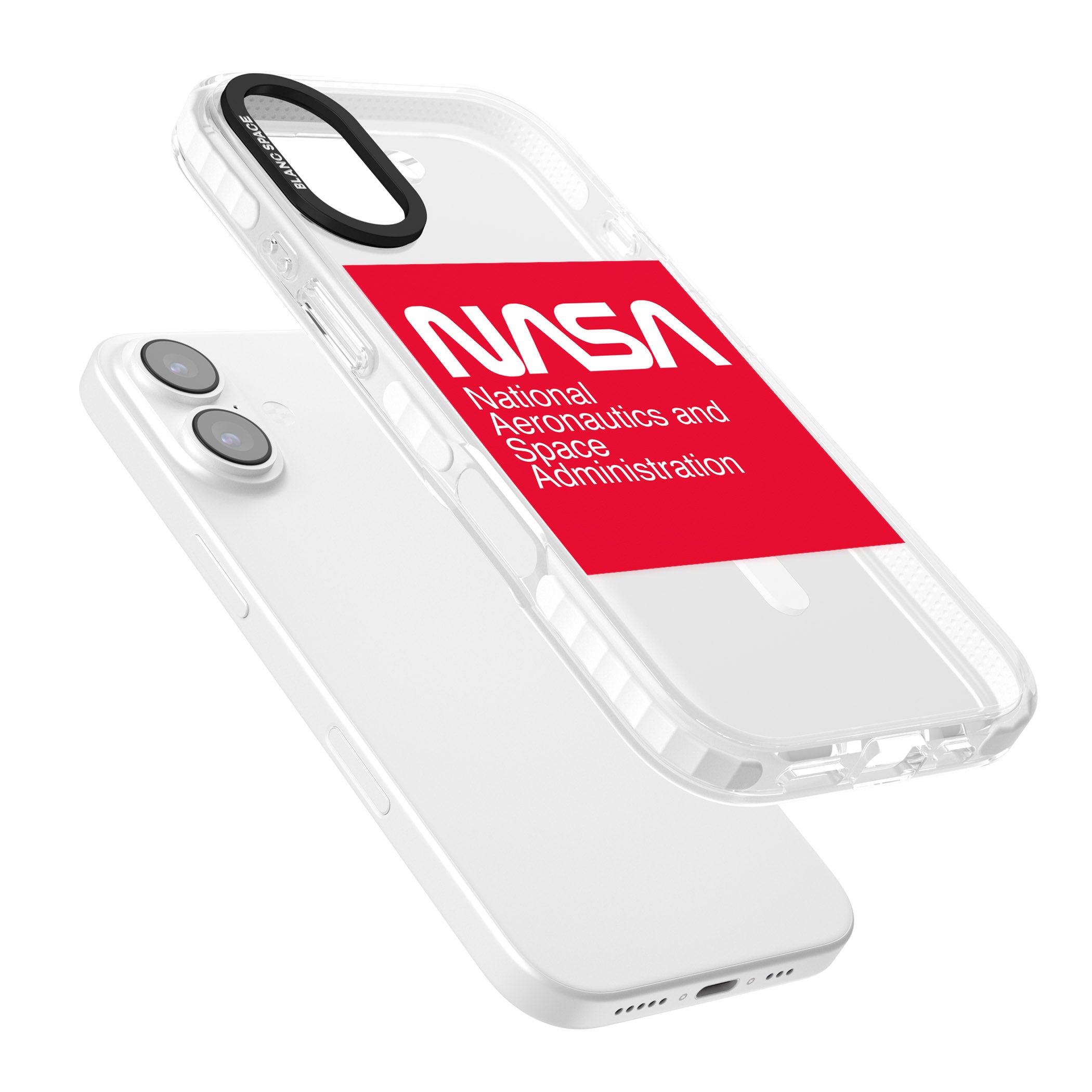 Nasa The Worm Box iPhone 17 Impact Pro Clear Phone Case Colours