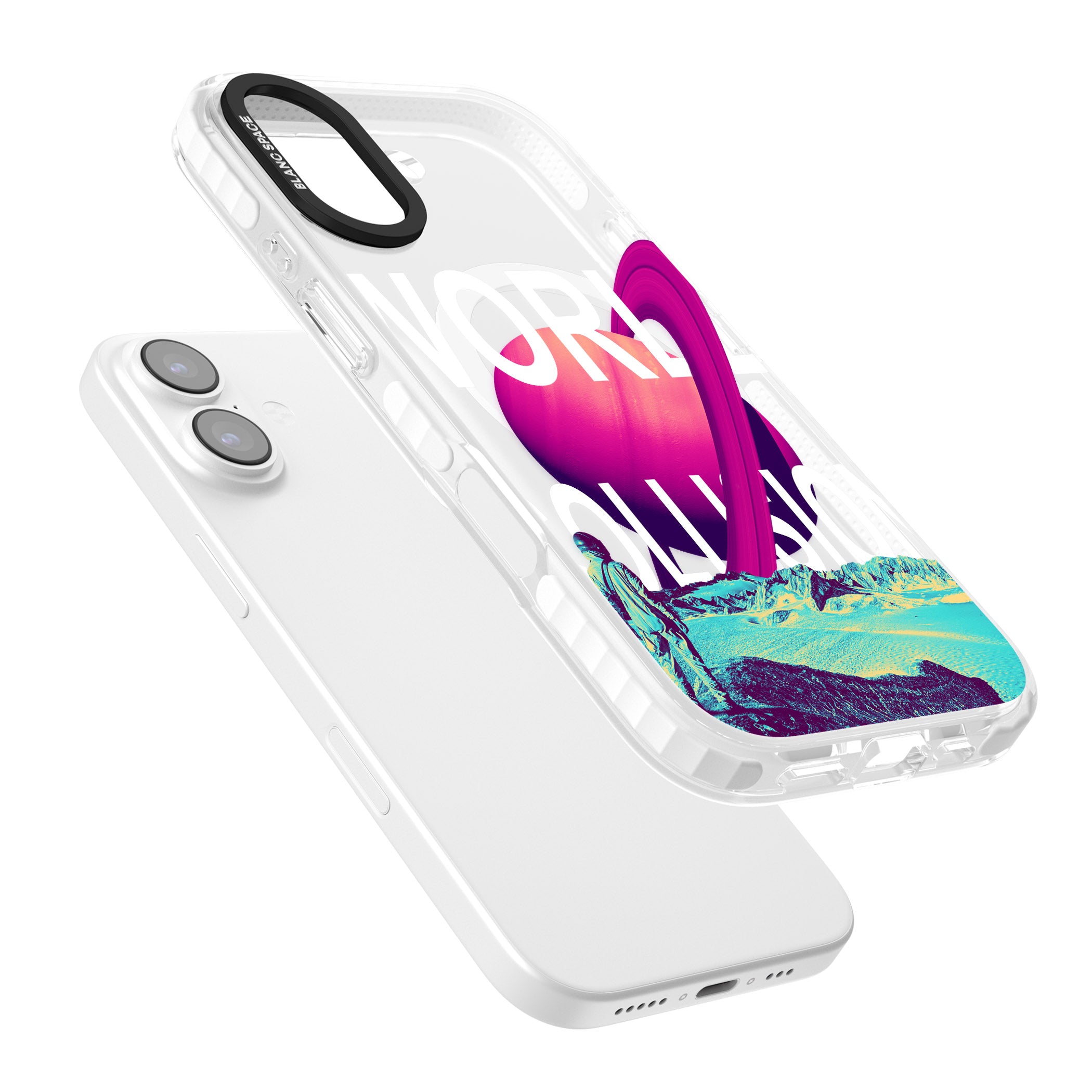 World Collision iPhone 17 Impact Pro Clear Phone Case Colours