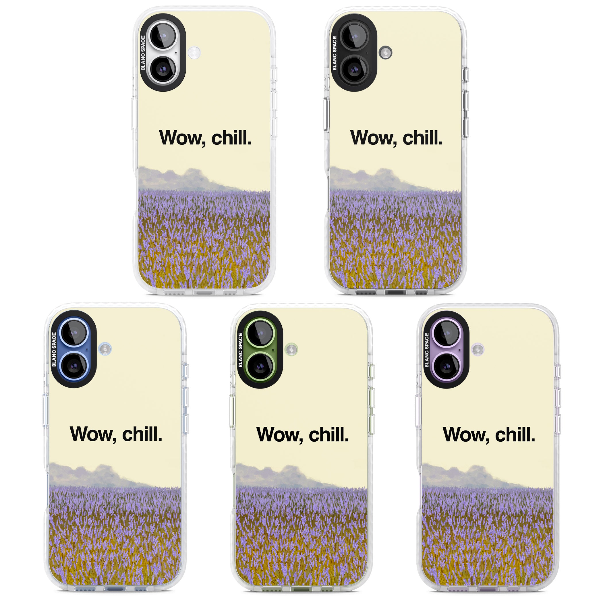 Wow, Chill iPhone 17 Impact Pro Clear Phone Case APT Impact Protection
