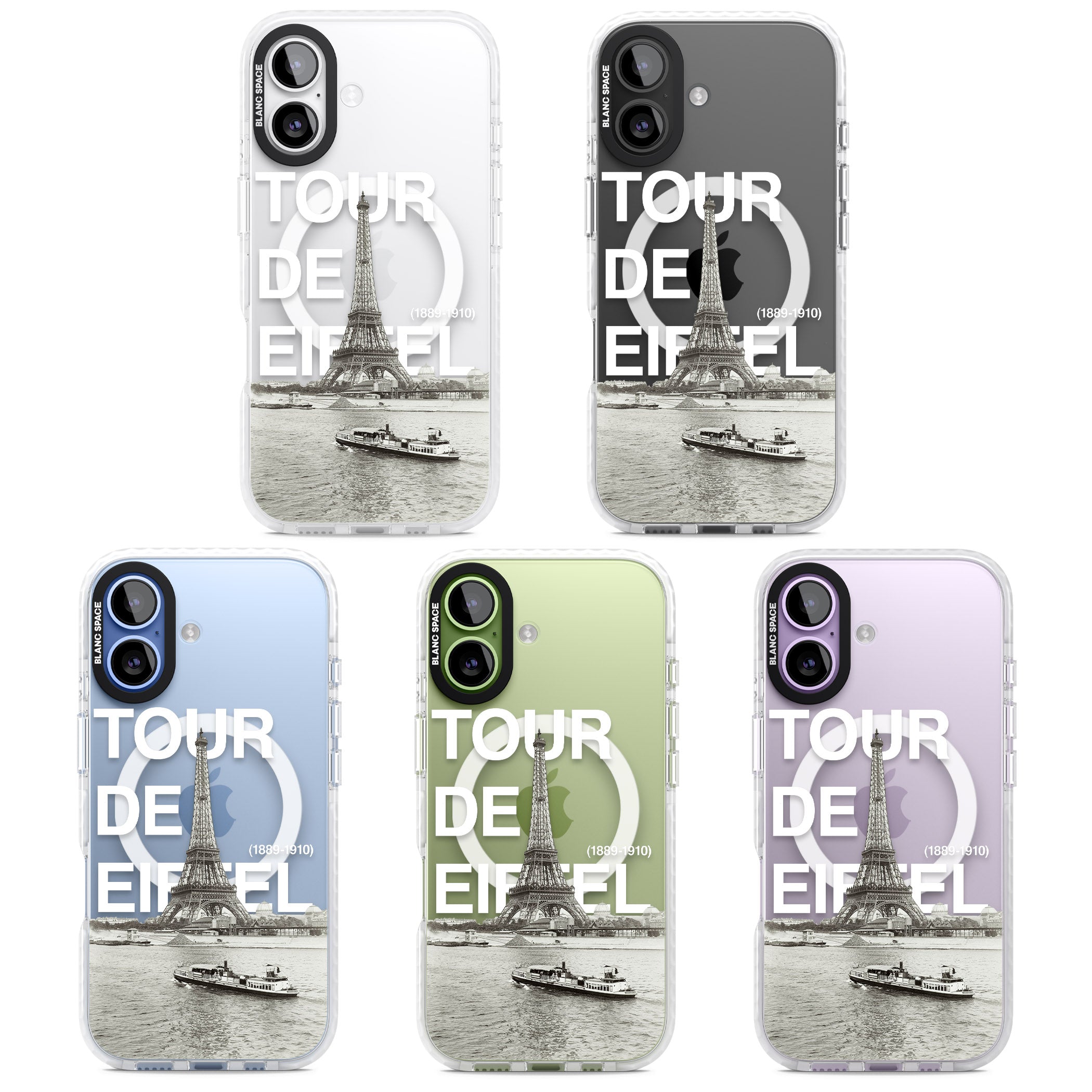 Tour De Eiffel iPhone 17 Impact Pro Clear Phone Case APT Impact Protection