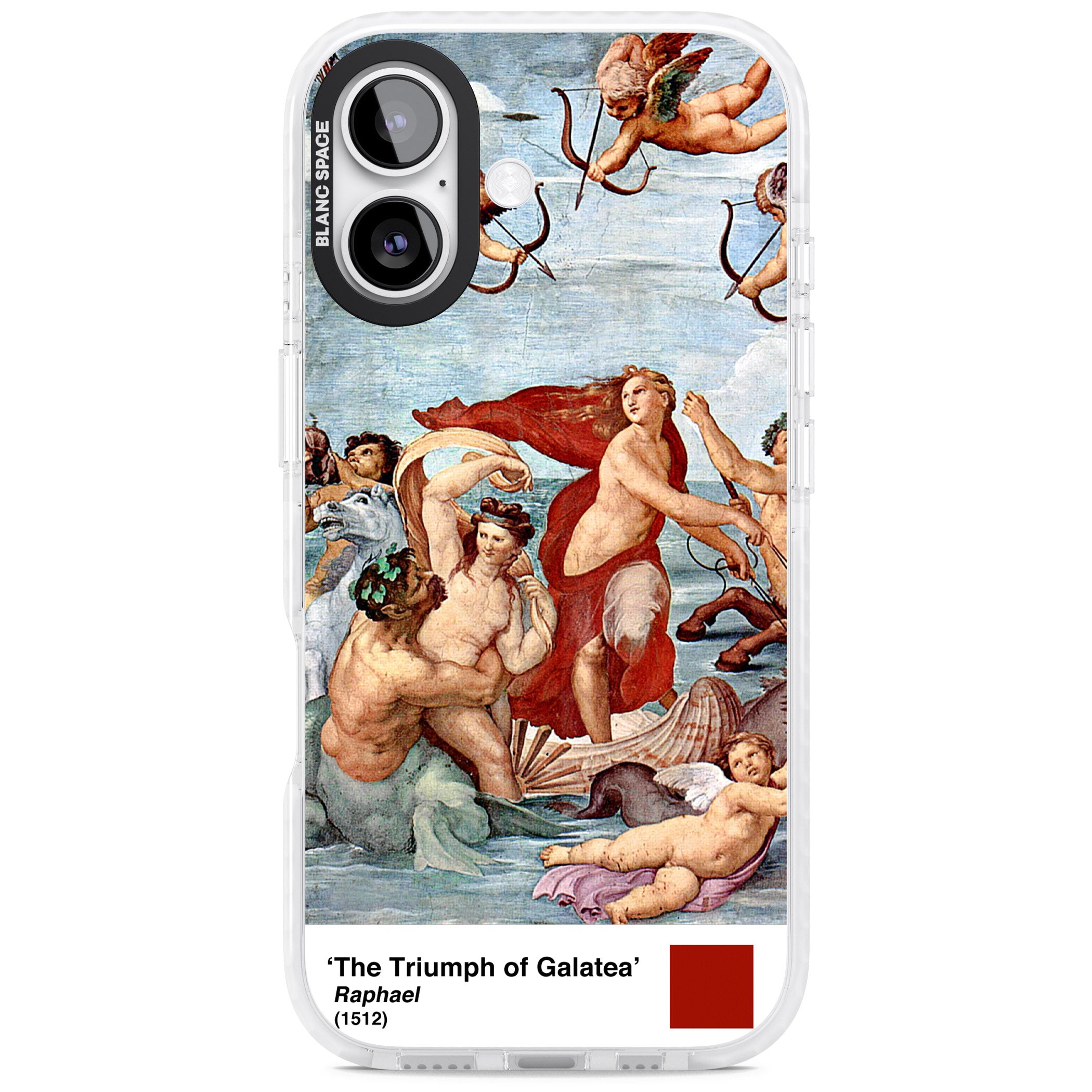 The Triumph Of Galatea iPhone 17 Impact Pro Clear Phone Case