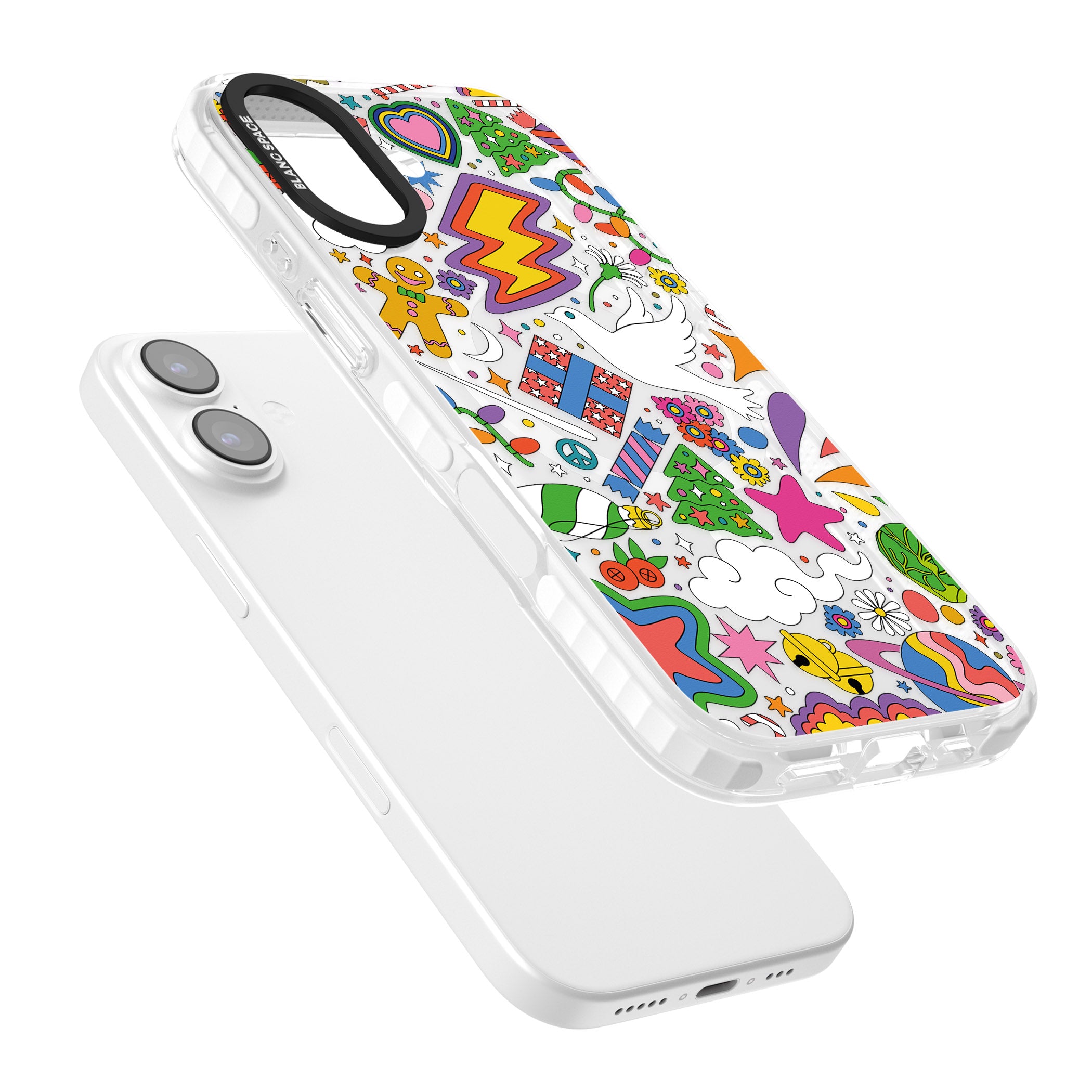 Whimsical Wonderland iPhone 17 Impact Pro Clear Phone Case Colours