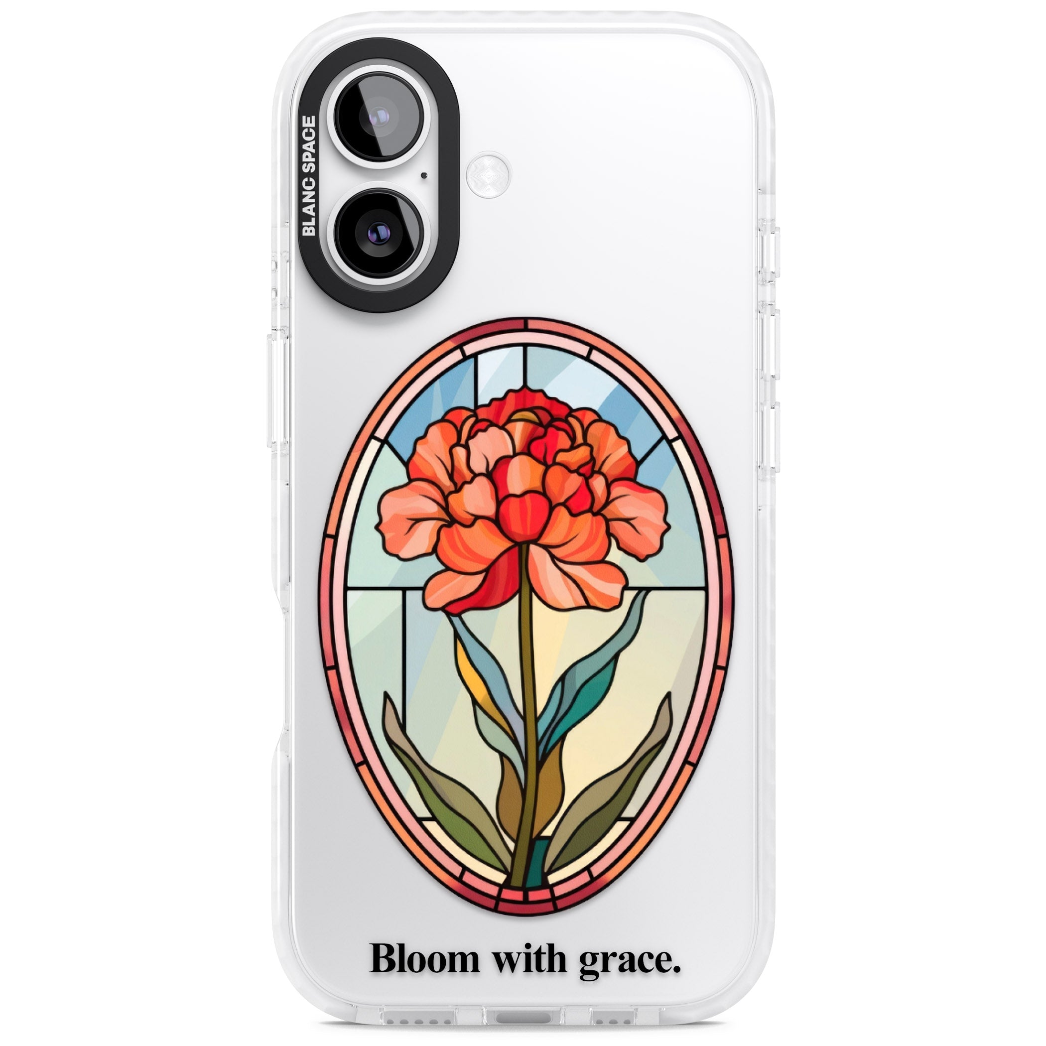 Bloom With Grace iPhone 17 Impact Pro Clear Phone Case
