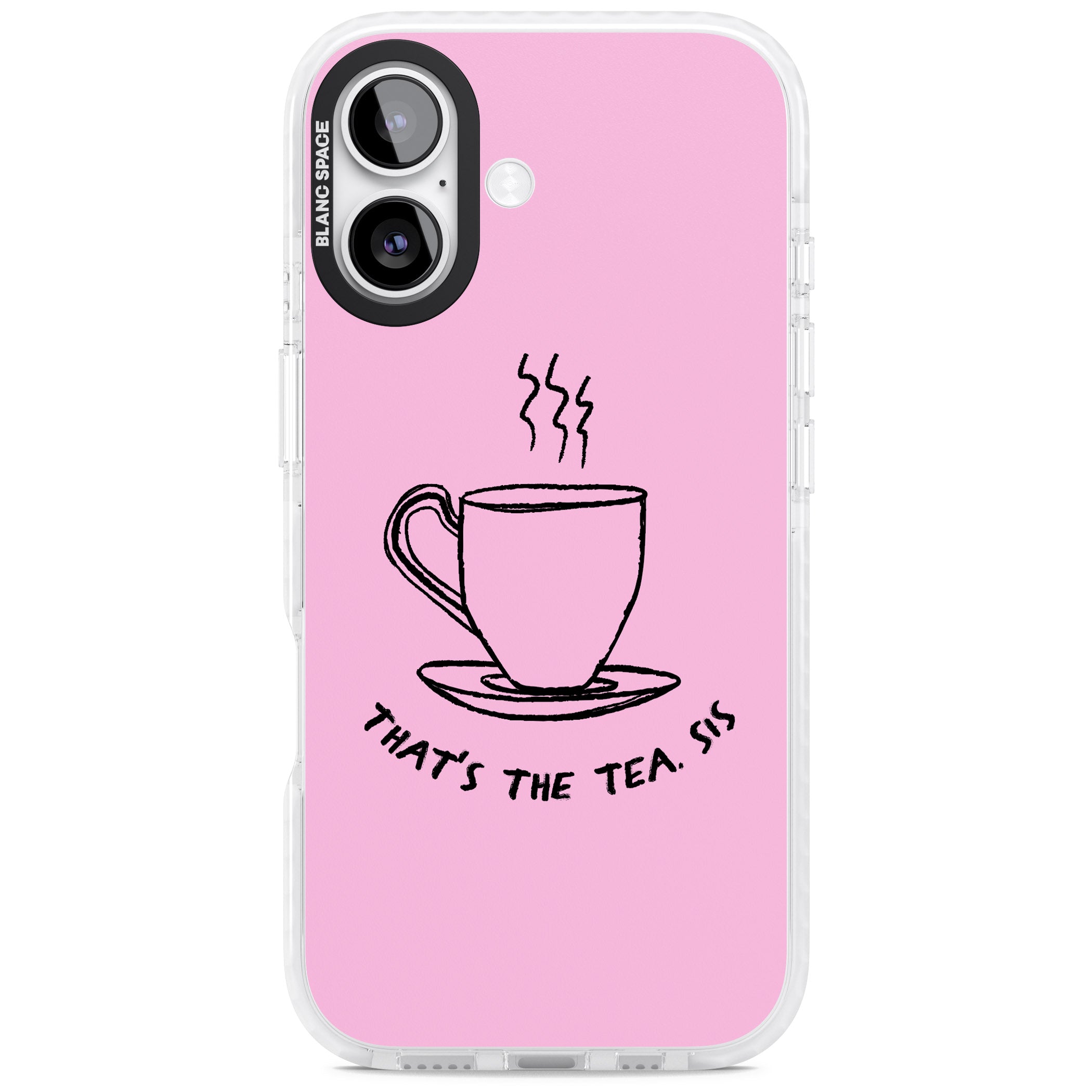 That'S The Tea Sis iPhone 17 Impact Pro Clear Phone Case
