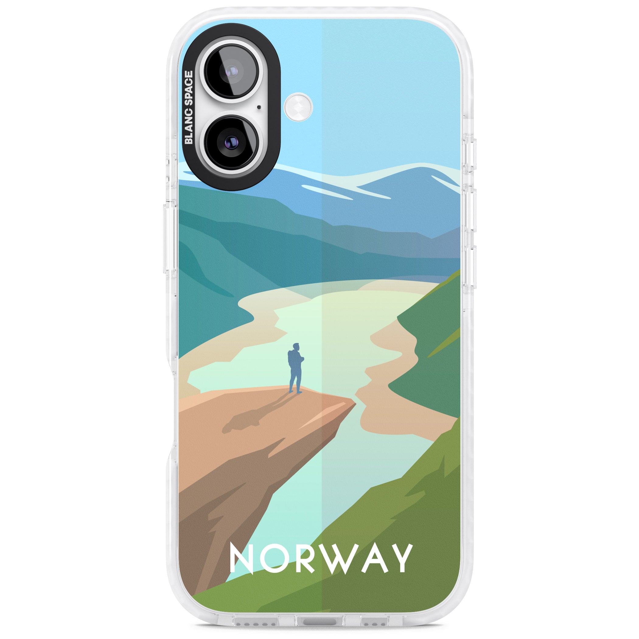 Vintage Travel Poster Norway