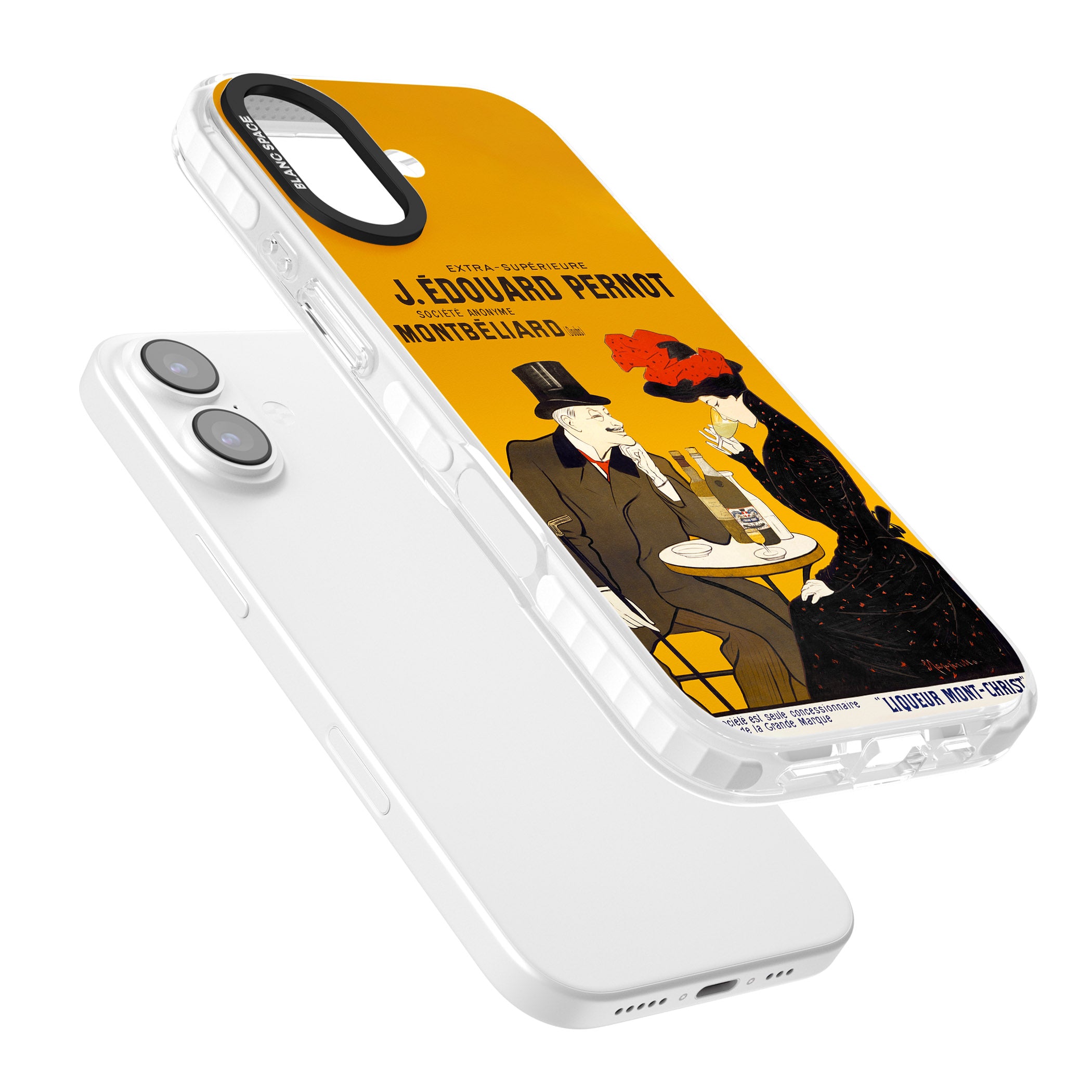 Absinthe, J.Edouard Pernot Poster iPhone 17 Impact Pro Clear Phone Case Colours