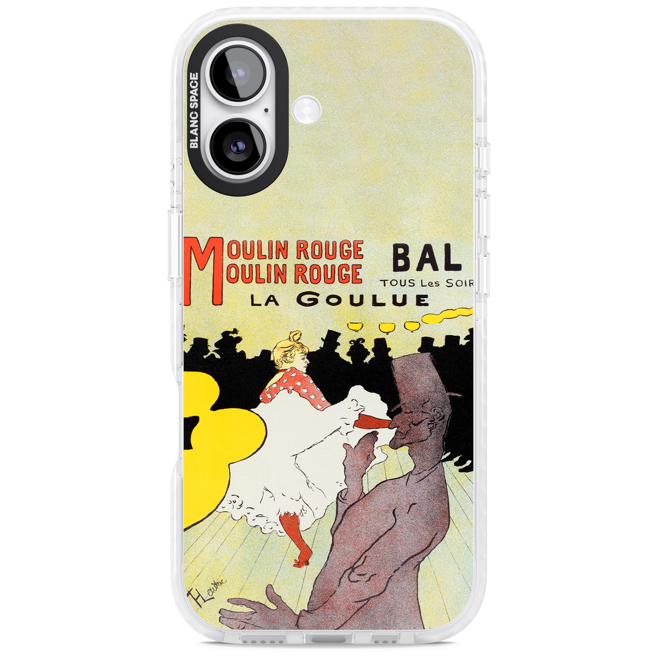 Moulin Rouge Poster iPhone 17 Impact Pro Clear Phone Case