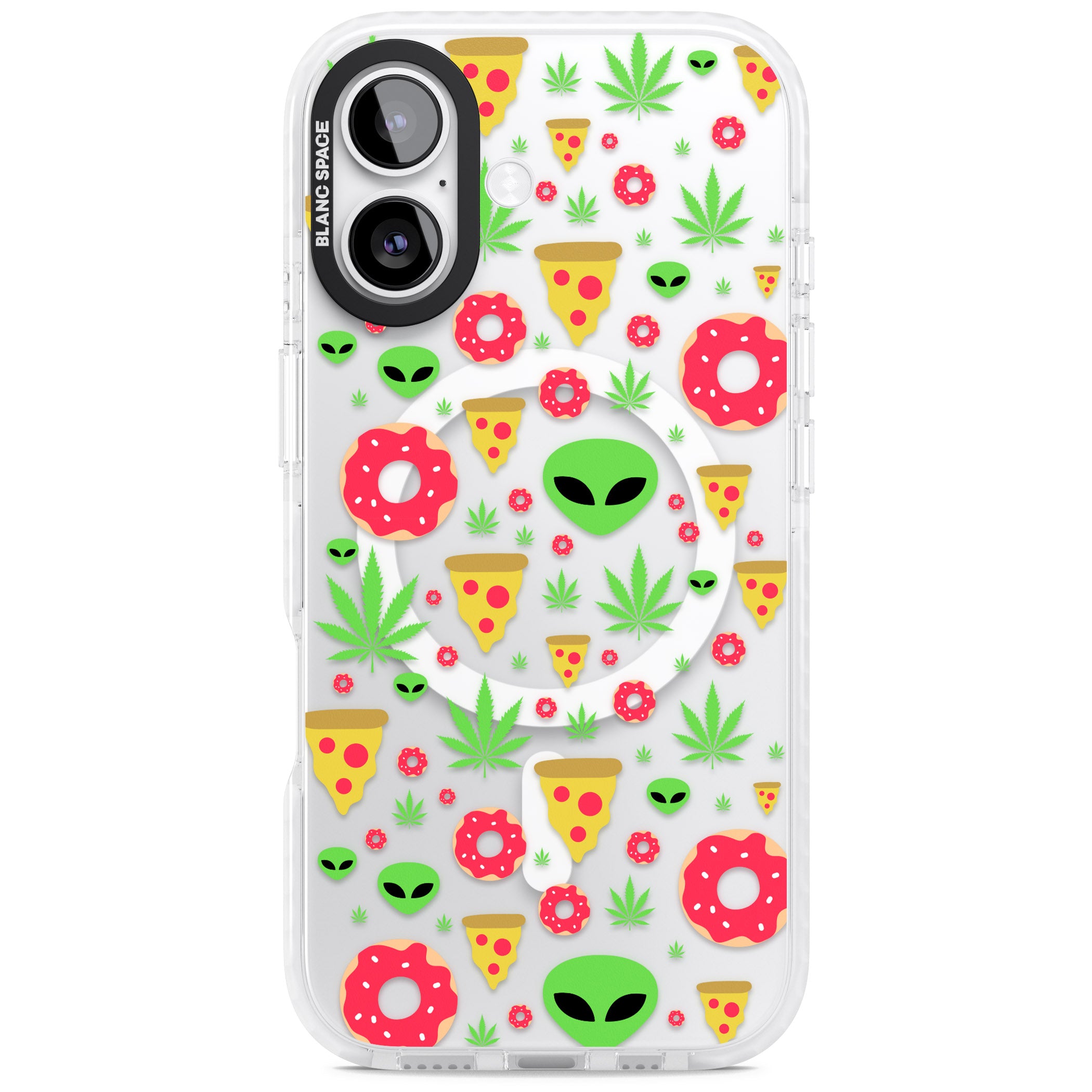 Martians & Munchies iPhone 17 Impact Pro Clear Phone Case