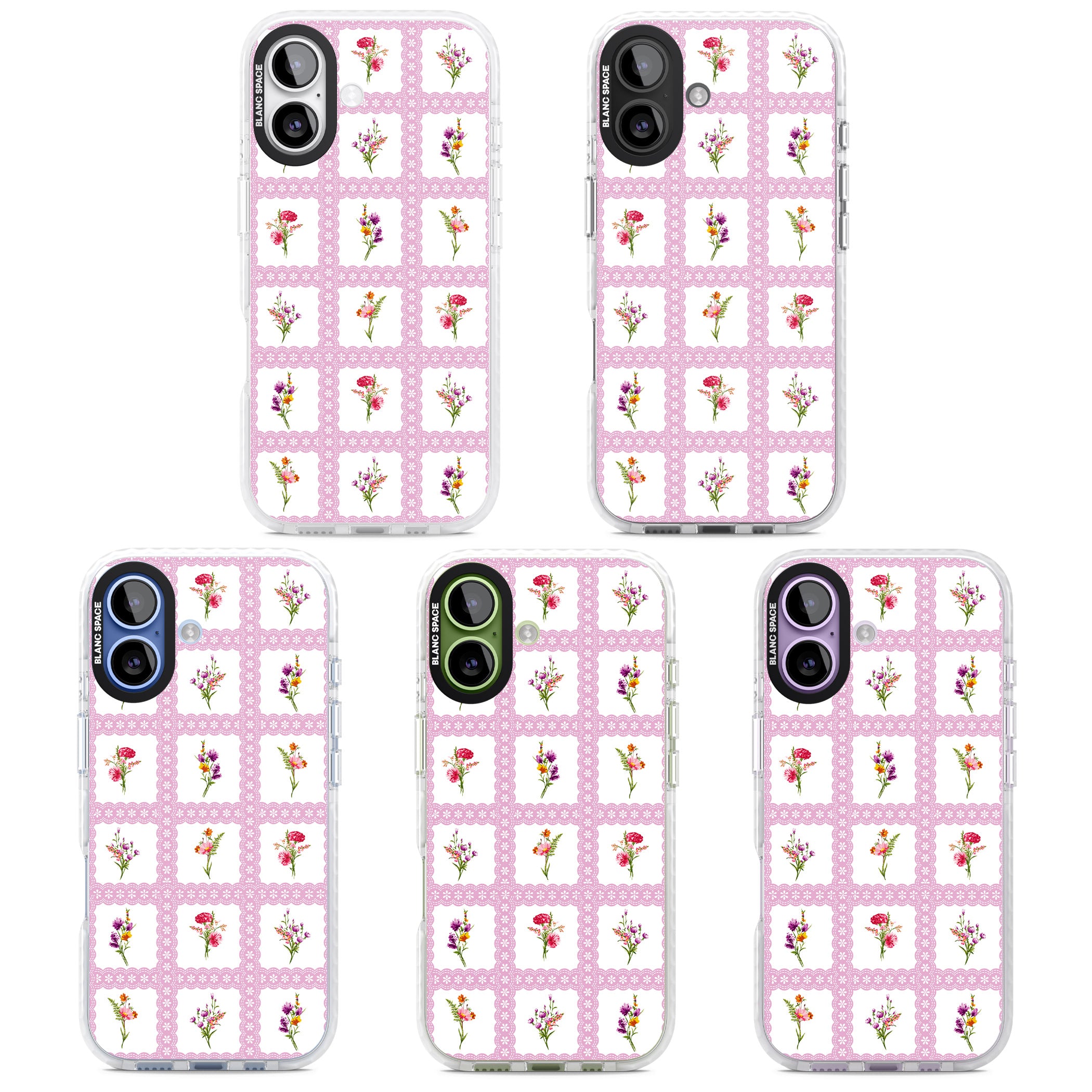 Wildflower Windows iPhone 17 Impact Pro Clear Phone Case APT Impact Protection