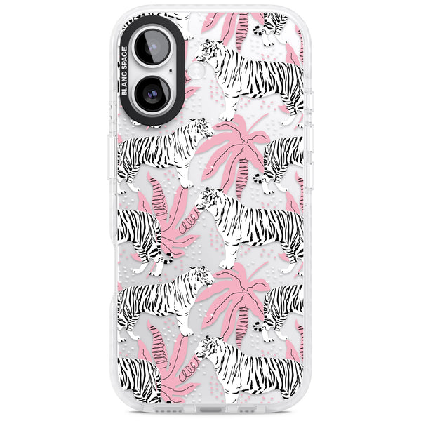 Pink & White Tropical Tigers
