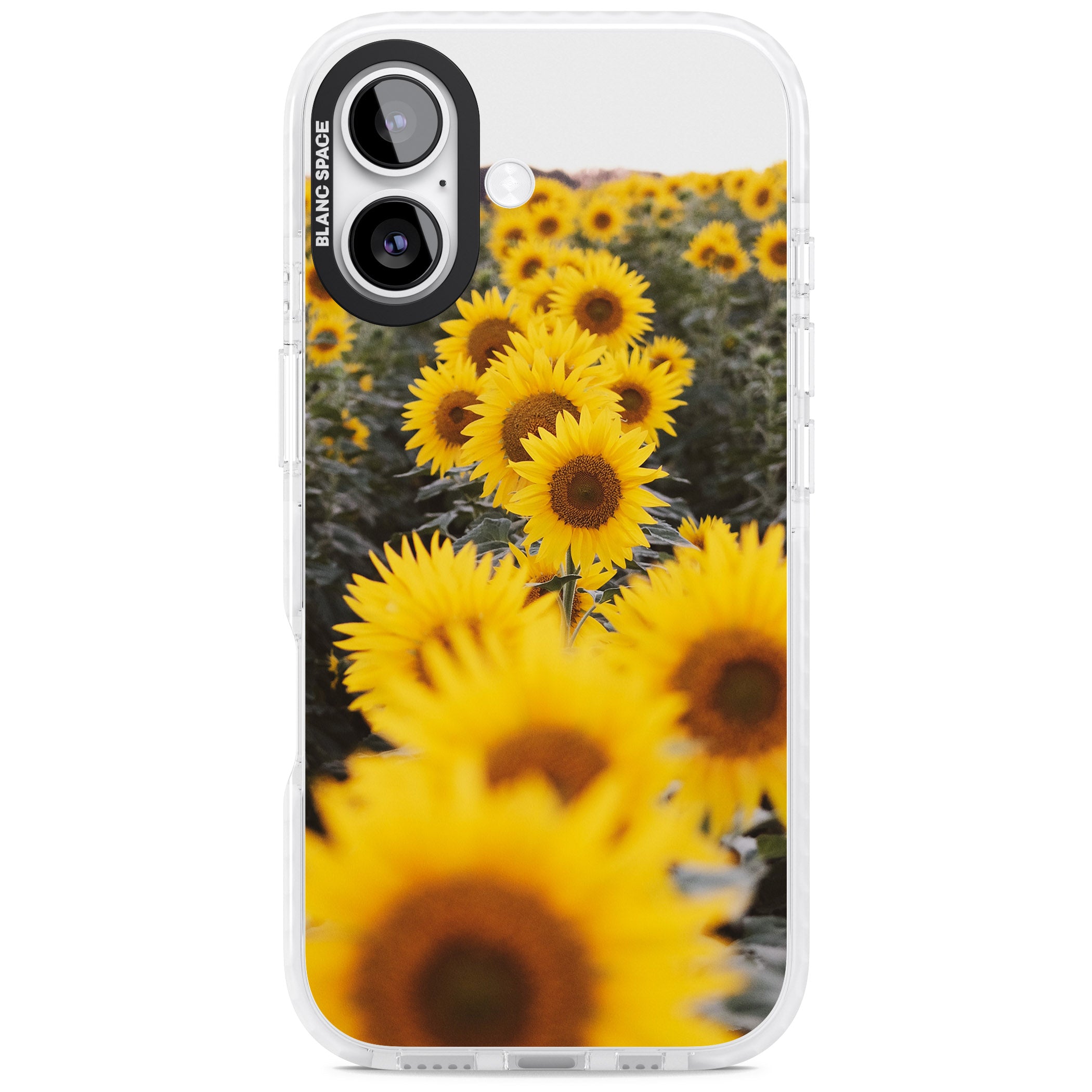 Sunflower Field iPhone 17 Impact Clear Phone Case