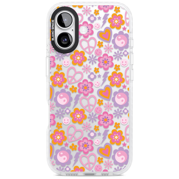 Peace, Love And Flowers Pattern