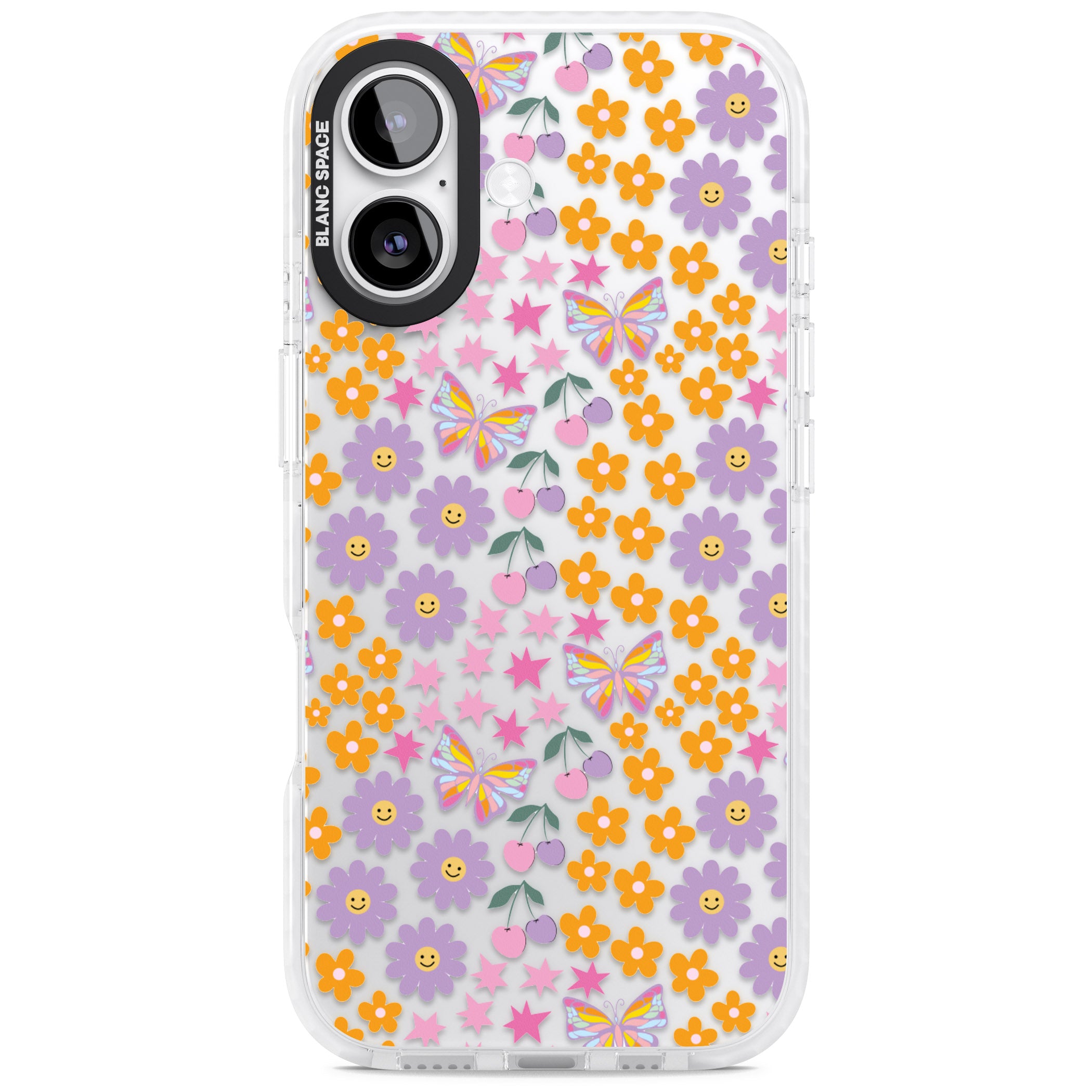 Botanical Bombardment iPhone 17 Impact Clear Phone Case