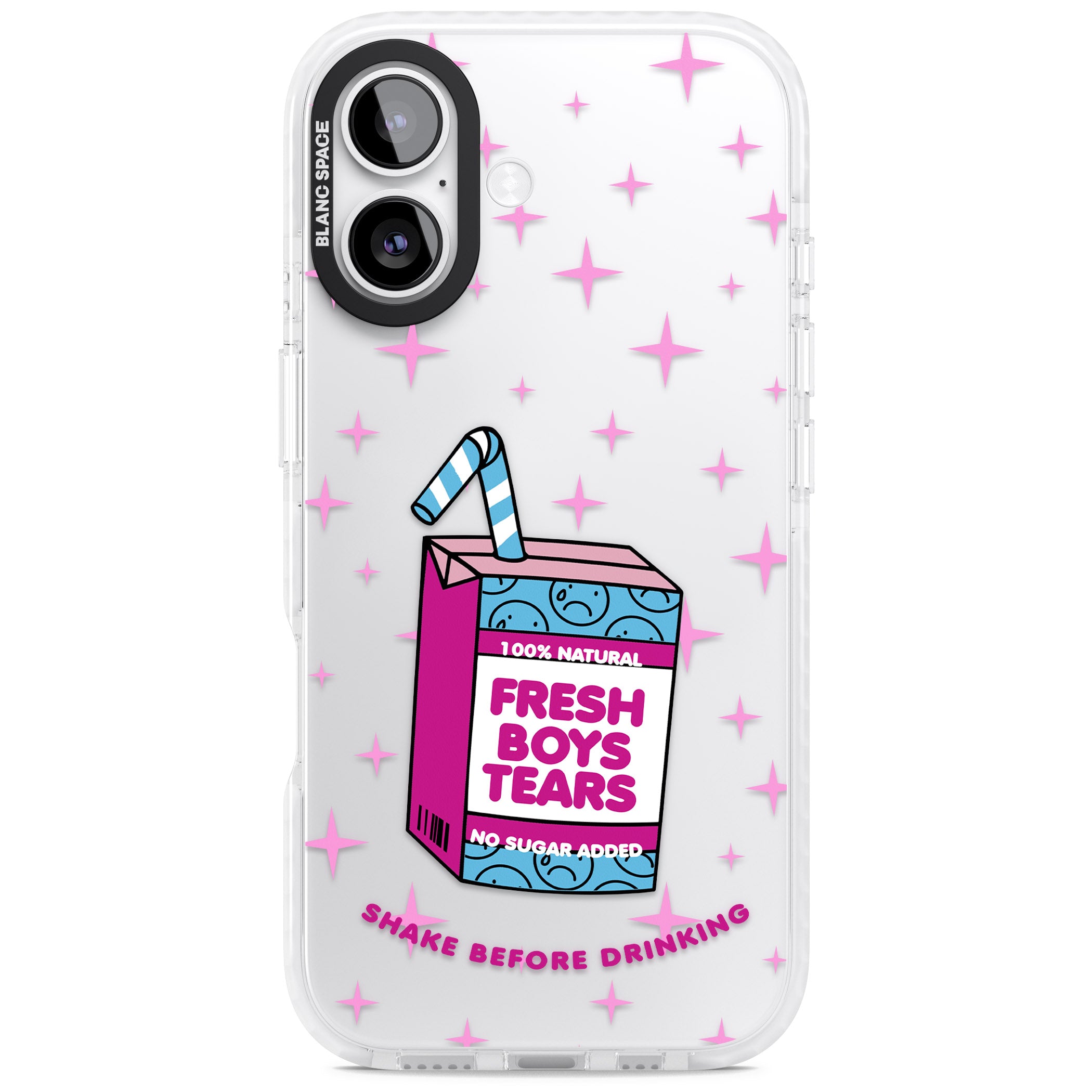 Boy Tears iPhone 17 Impact Clear Phone Case