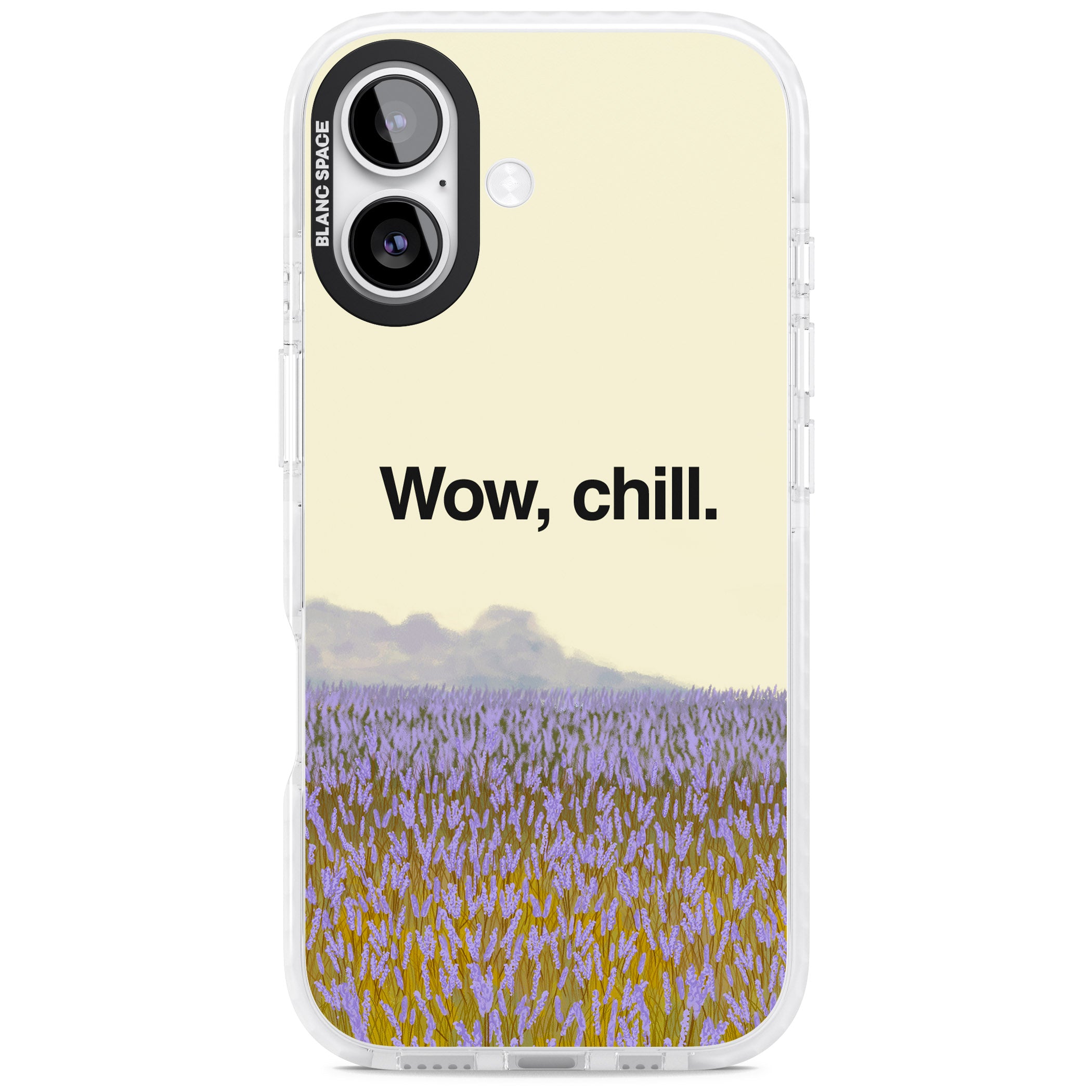 Wow, Chill iPhone 17 Impact Clear Phone Case