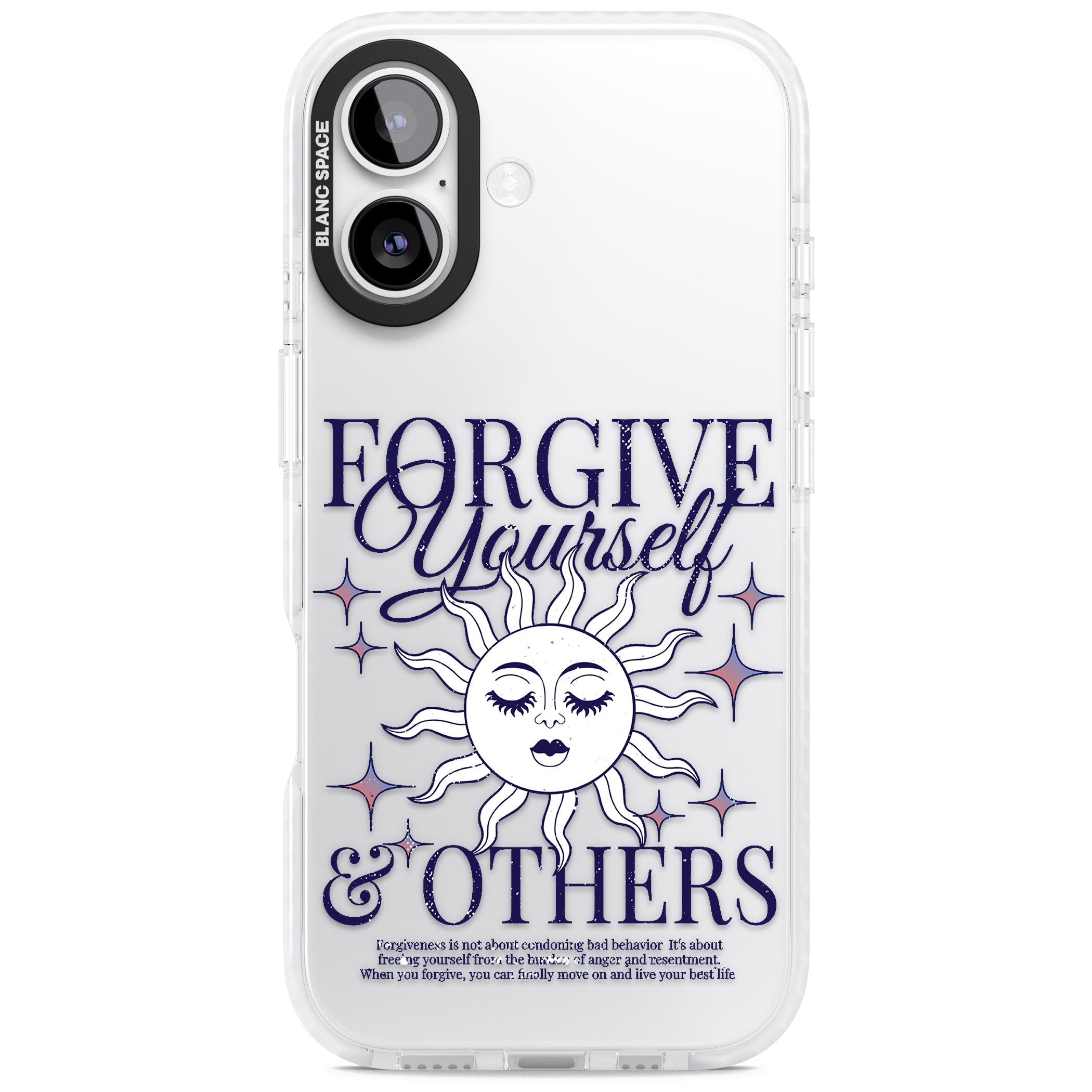 Forgiveness iPhone 17 Impact Clear Phone Case