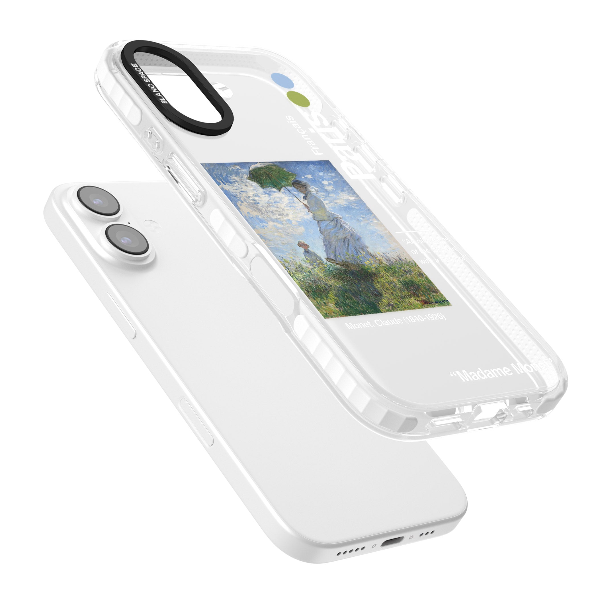 Madame Monet And Her Son iPhone 17 Impact Clear Phone Case Colours