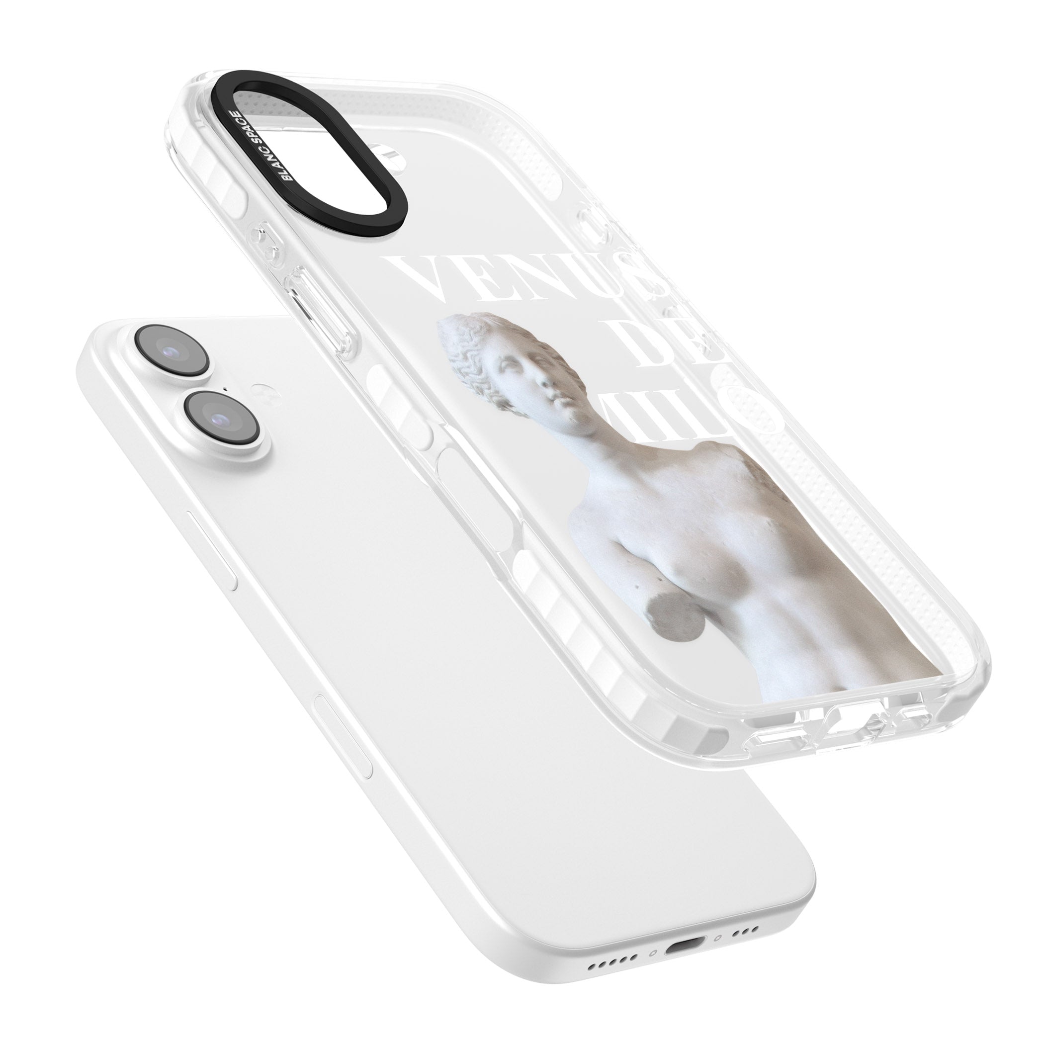 Venus De Milo Cutout iPhone 17 Impact Clear Phone Case Colours