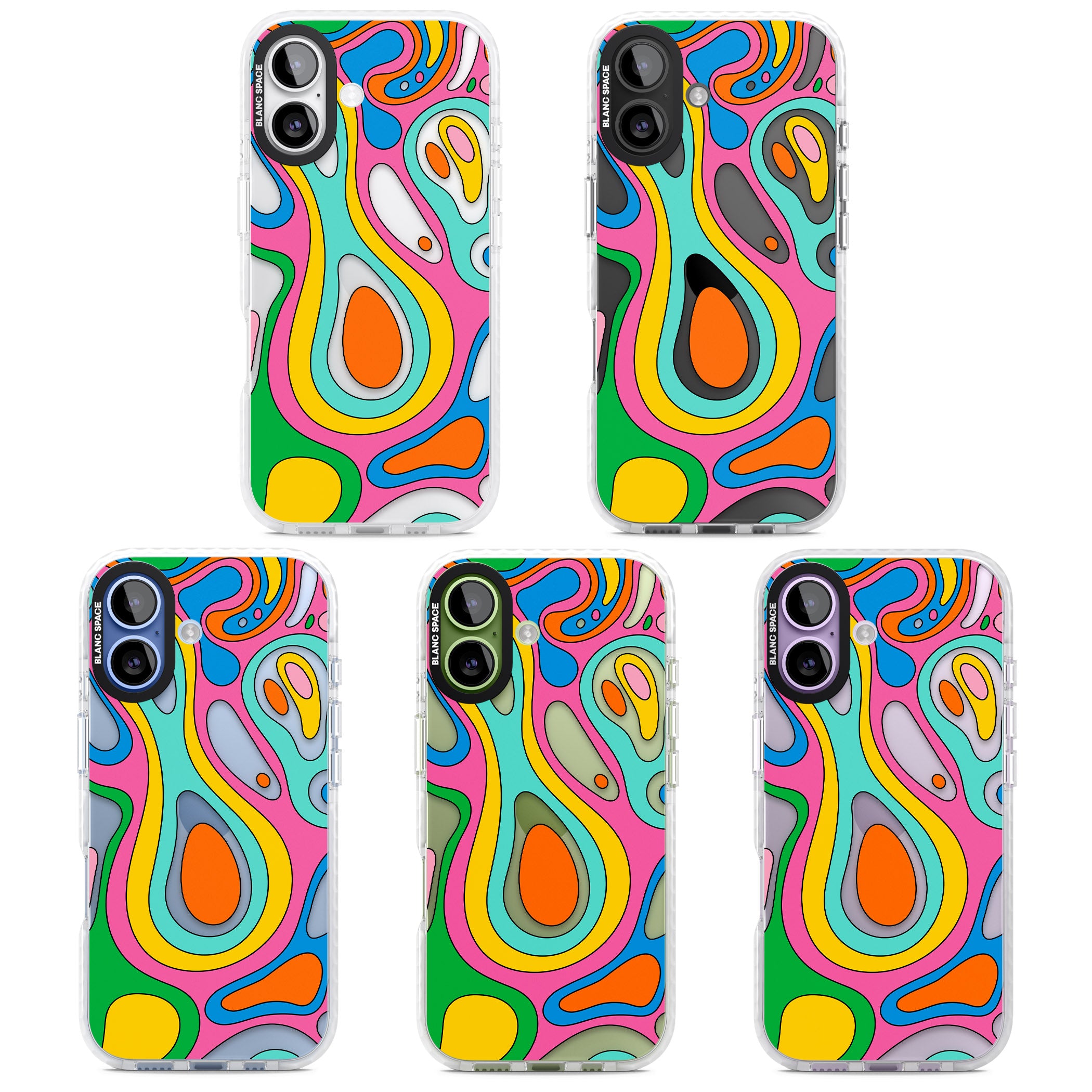 Dreams & Grooves iPhone 17 Impact Clear Phone Case APT Impact Protection