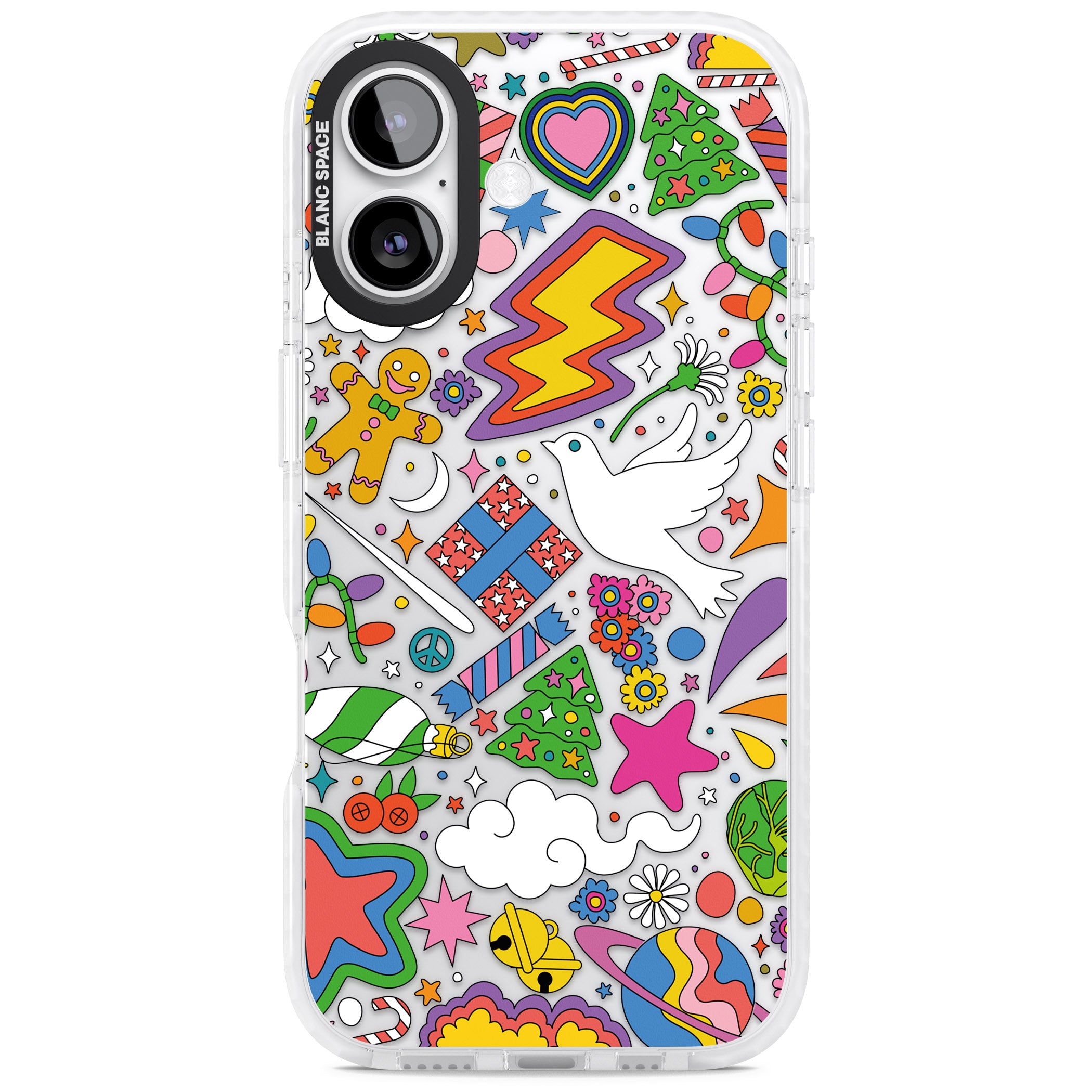 Whimsical Wonderland iPhone 17 Impact Clear Phone Case