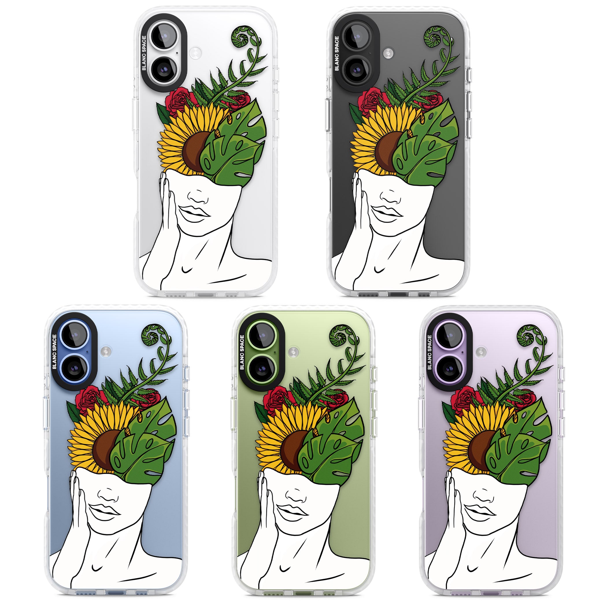 Let The Mind Flourish iPhone 17 Impact Clear Phone Case APT Impact Protection