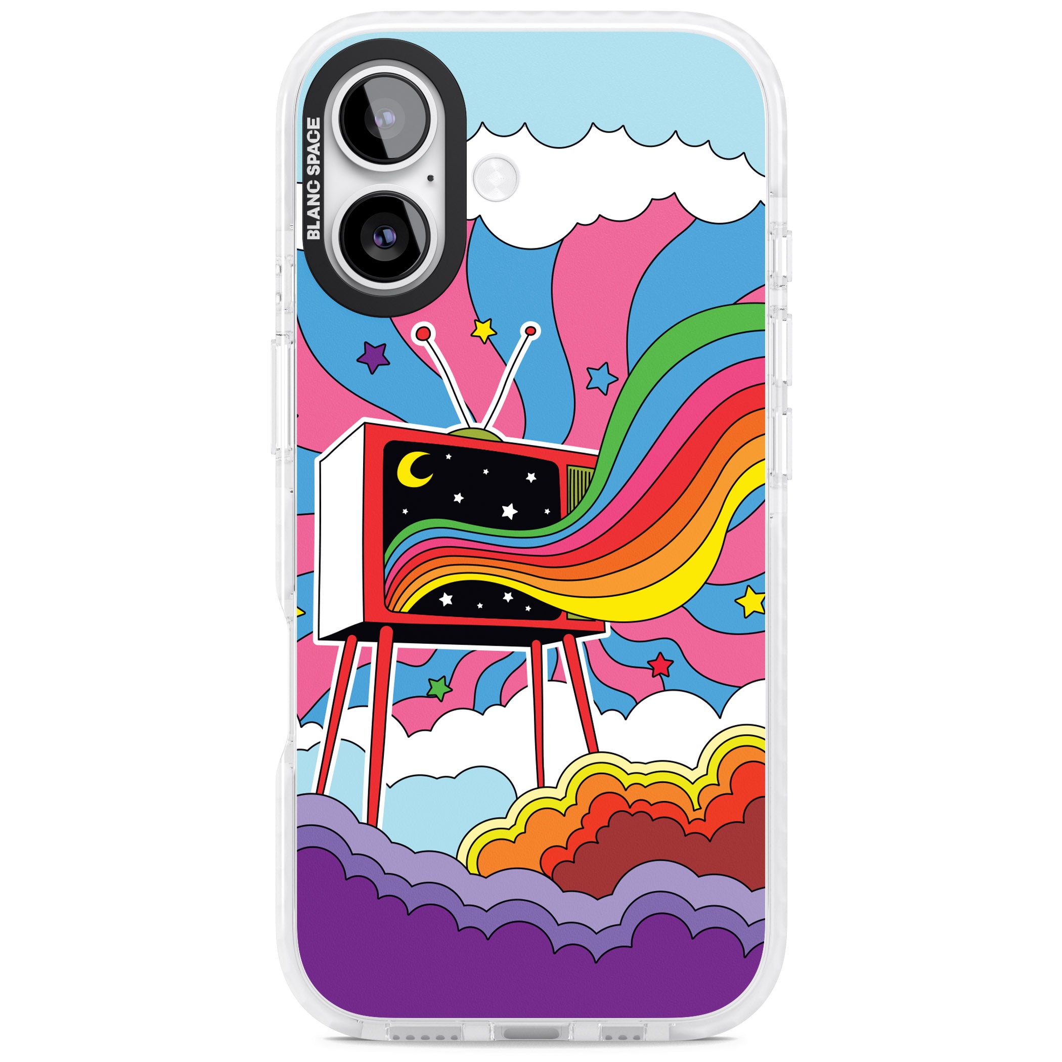 Tv Captivation iPhone 17 Impact Clear Phone Case