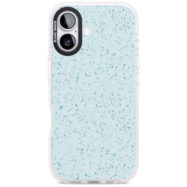 Light Blue Terrazzo Pattern