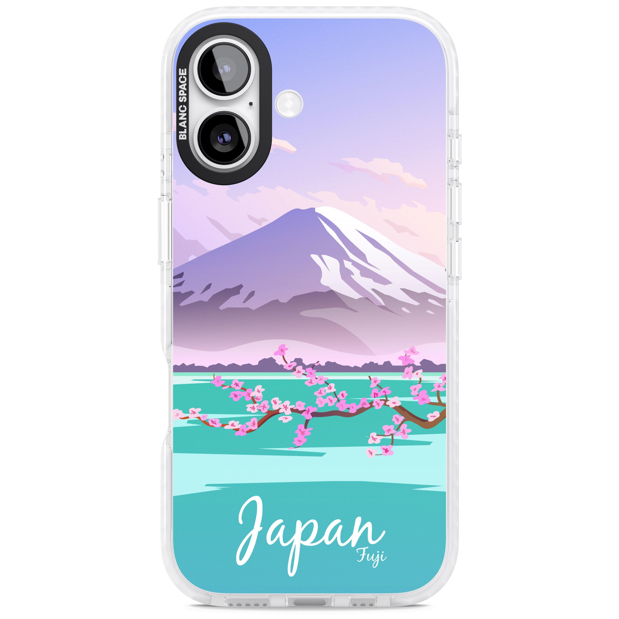 Vintage Travel Poster Japan iPhone 17 Impact Clear Phone Case
