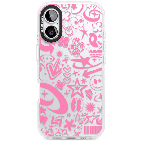 Soft Pink Y2K Pattern