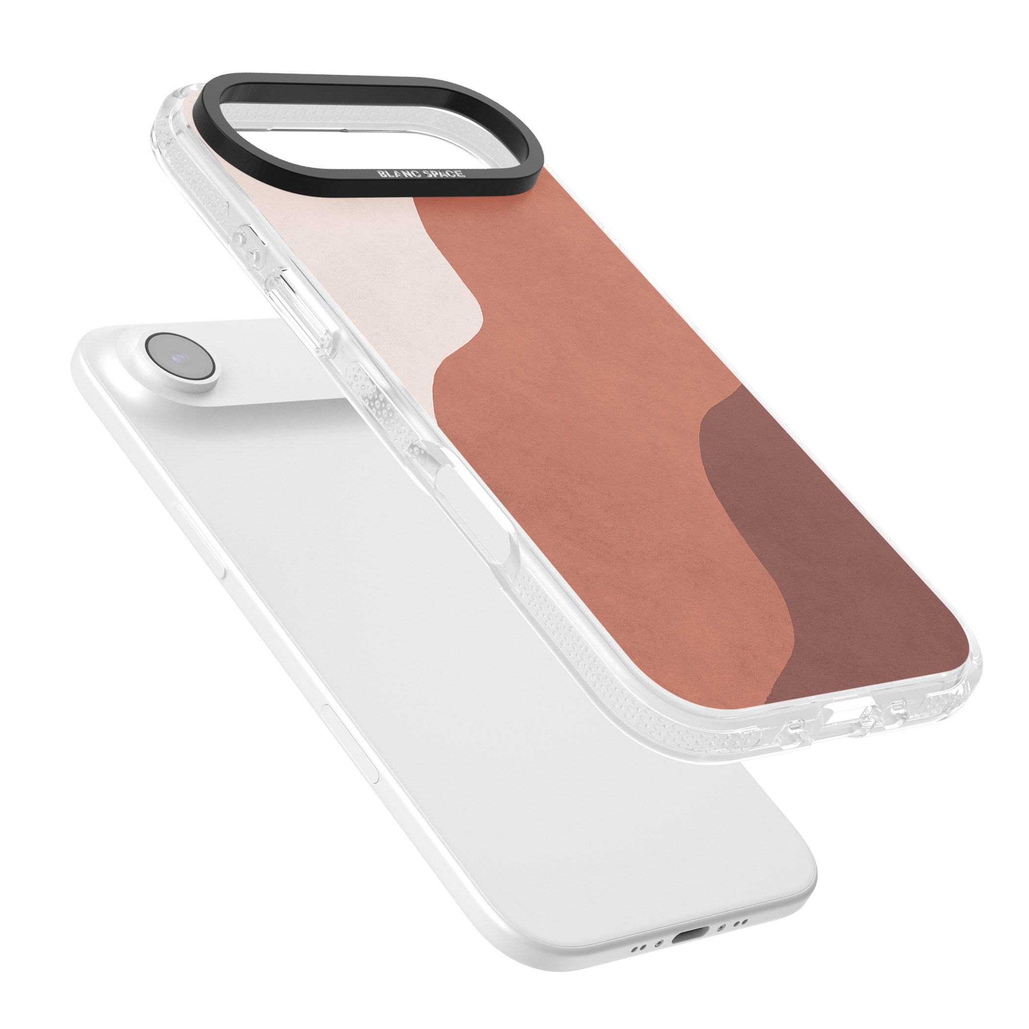 Lush Abstract Watercolour Design #3 iPhone 17 Air Impact Air Clear Phone Case Colours