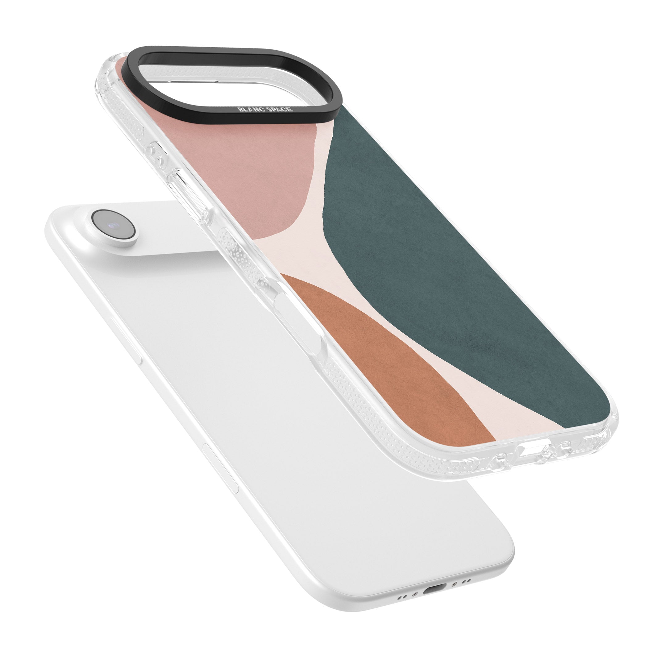 Lush Abstract Watercolour Design #8 iPhone 17 Air Impact Air Clear Phone Case Colours