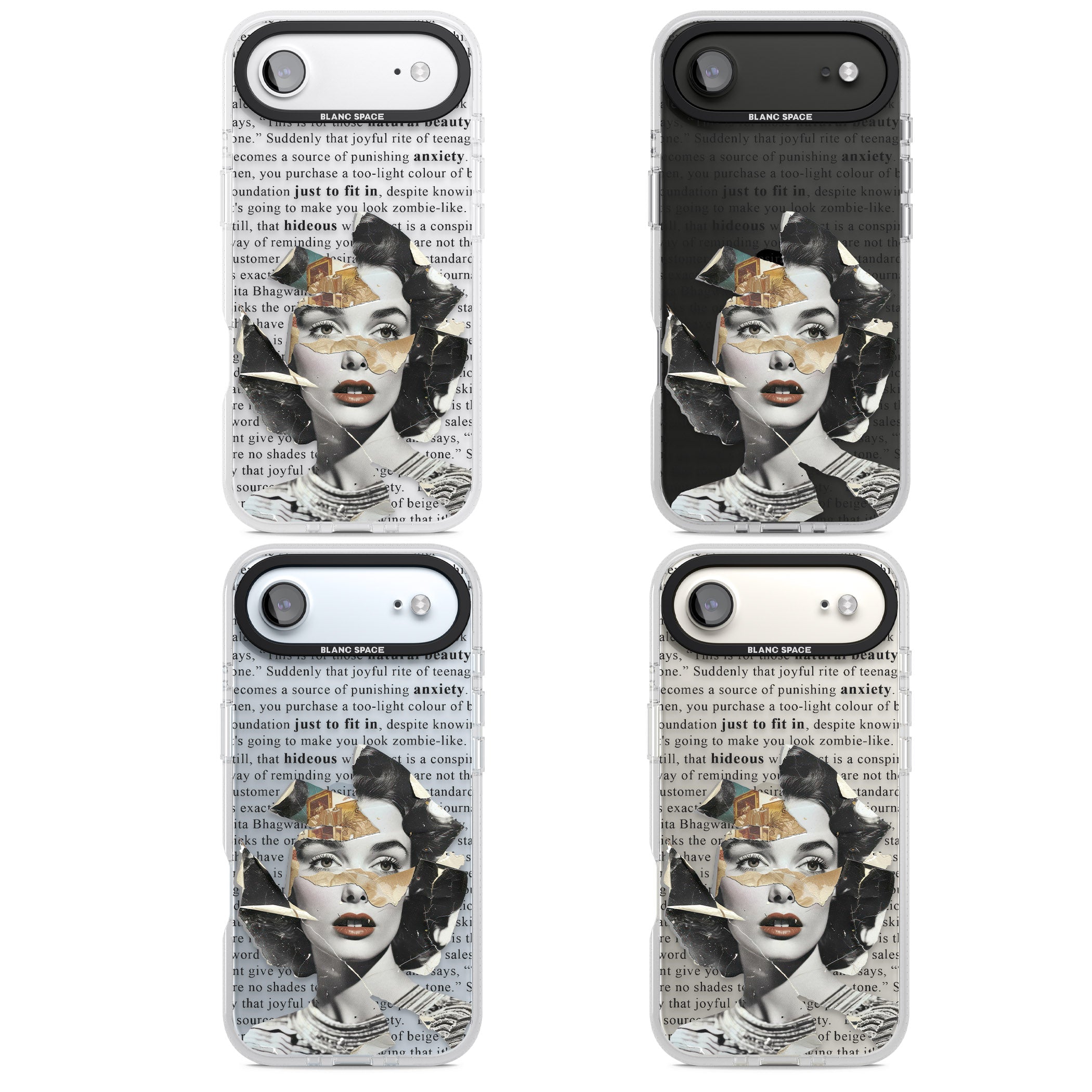 Beauty Is Within iPhone 17 Air Impact Air Clear Phone Case APT Impact Protection