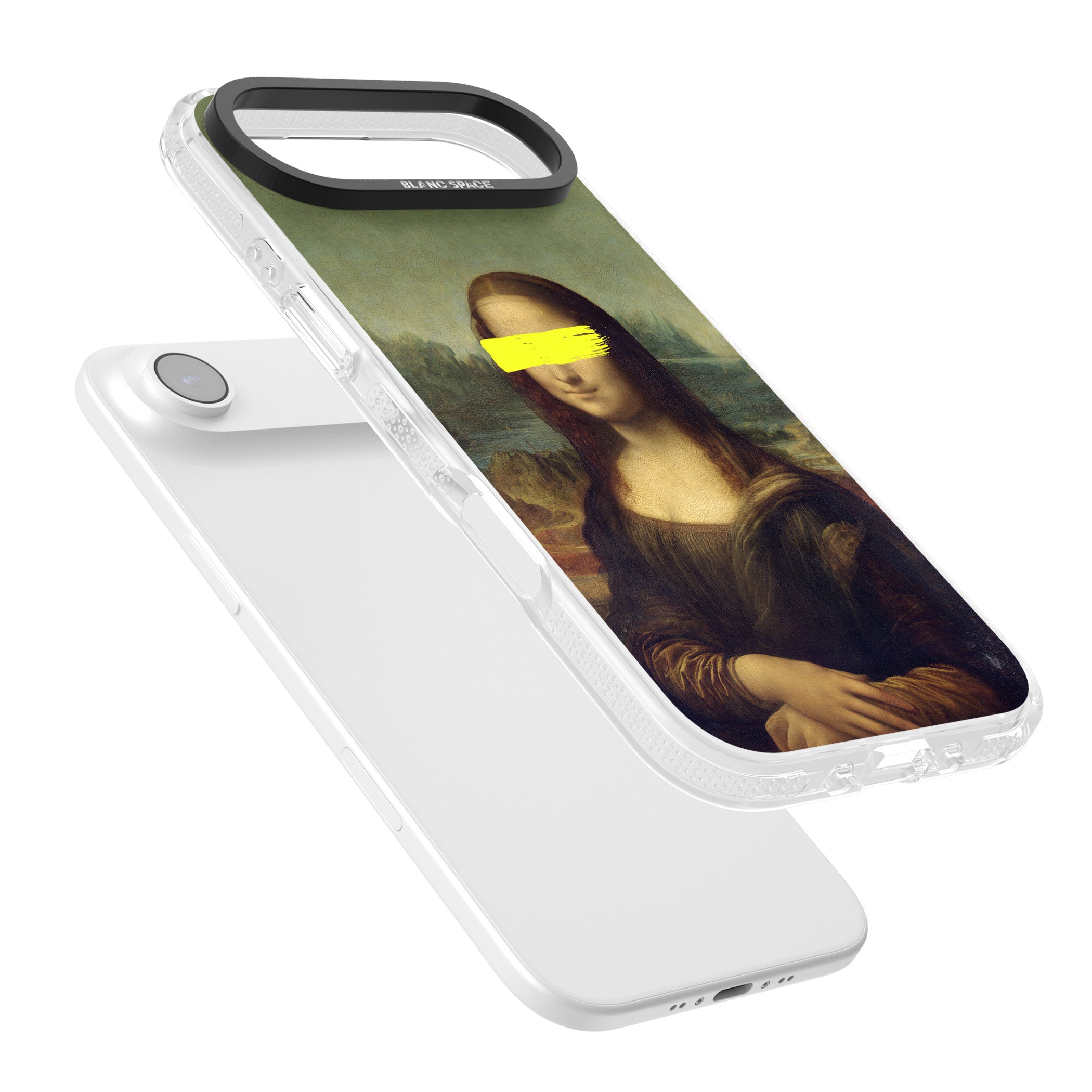 Vandaled Mona Lisa iPhone 17 Air Impact Air Clear Phone Case Colours