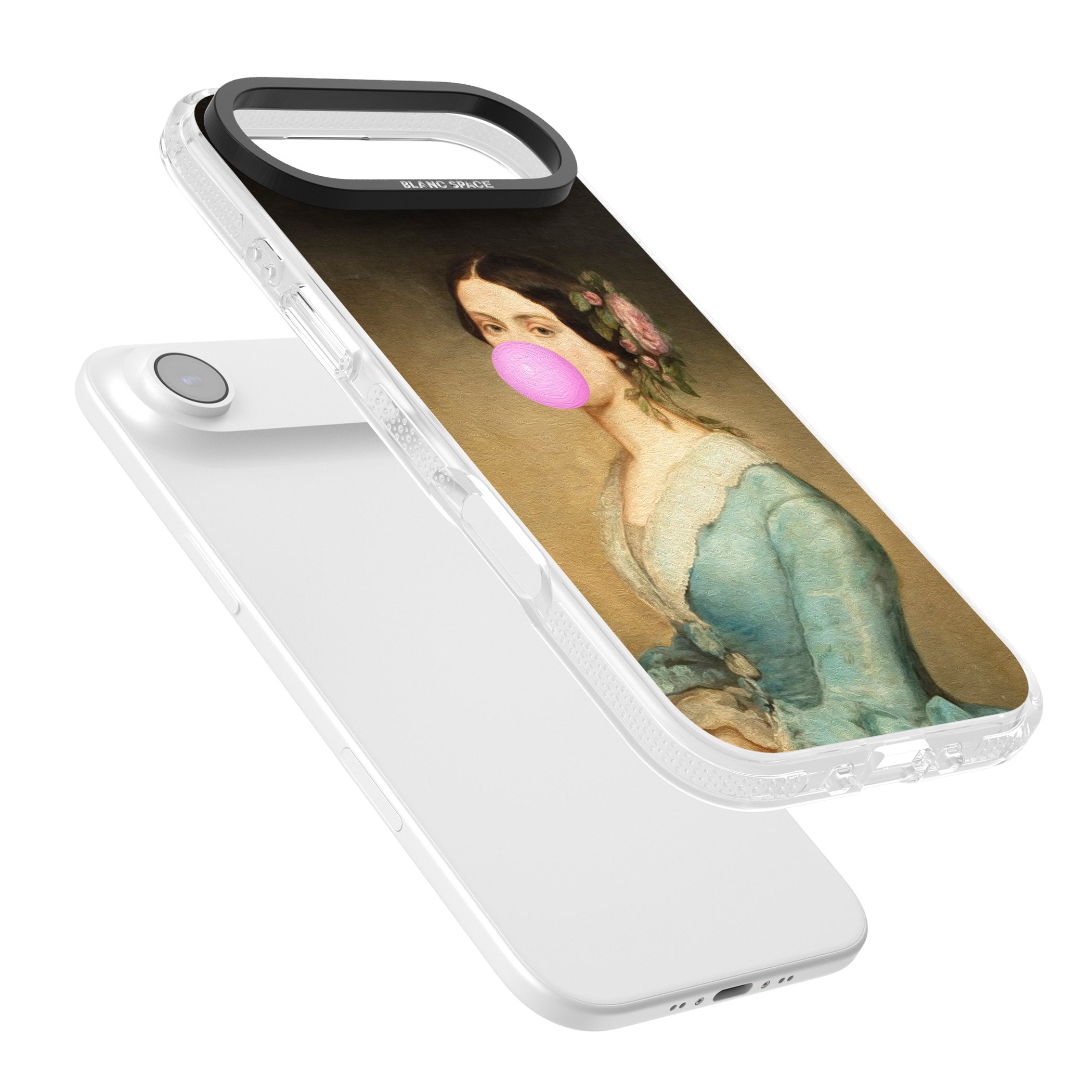 Bubblegum Renaissance iPhone 17 Air Impact Air Clear Phone Case Colours