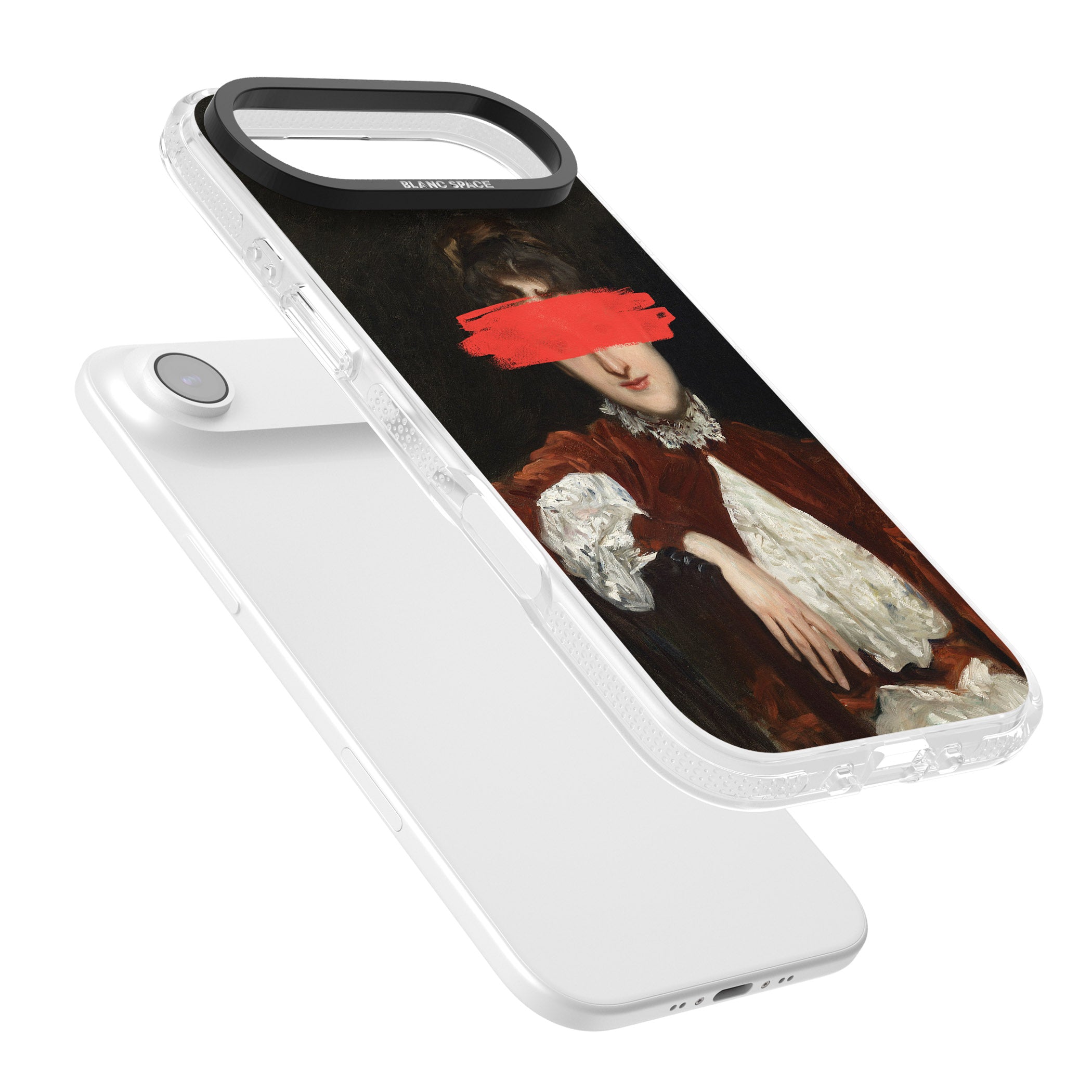 Paint Stroke iPhone 17 Air Impact Air Clear Phone Case Colours