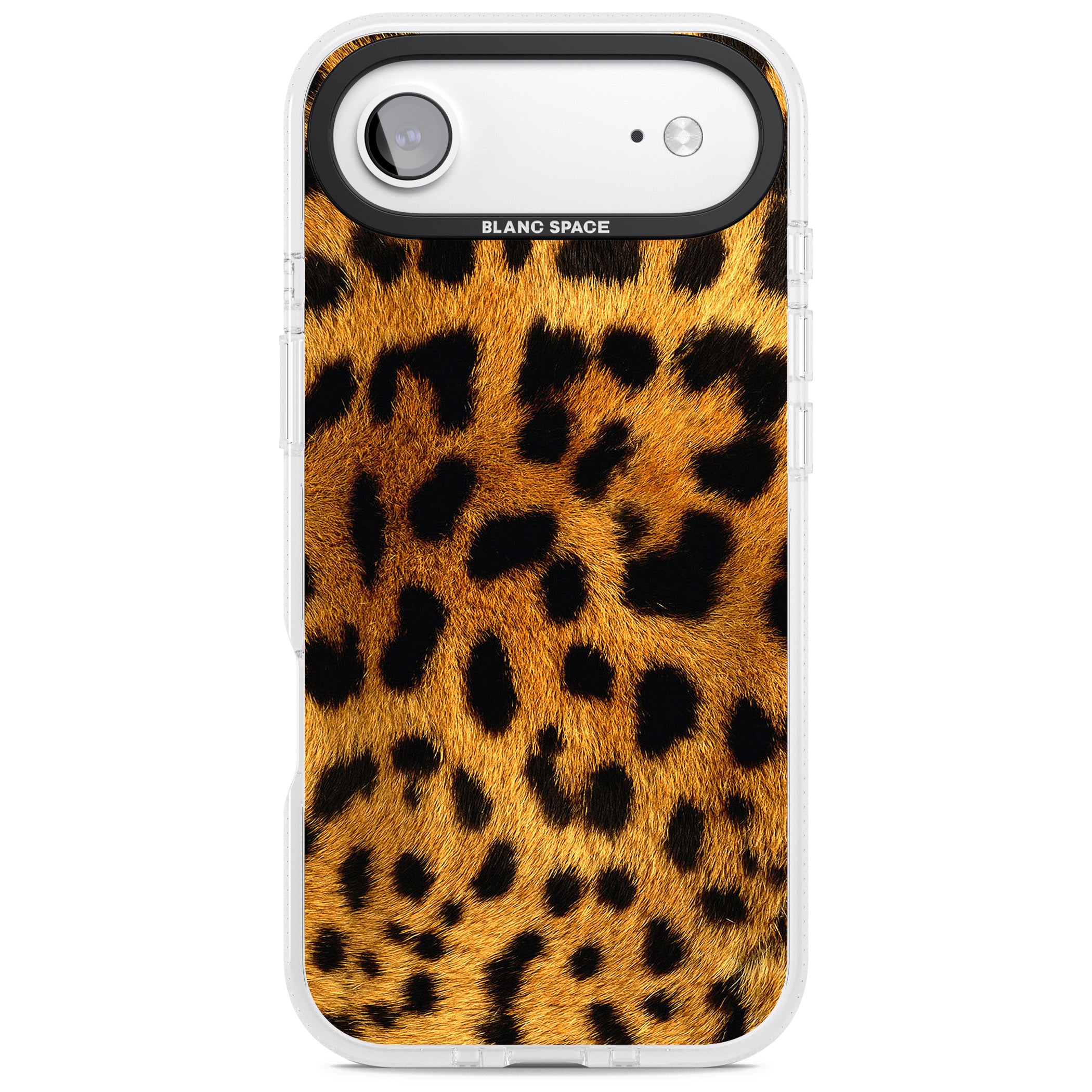 Leopard Print iPhone 17 Air Impact Air Clear Phone Case