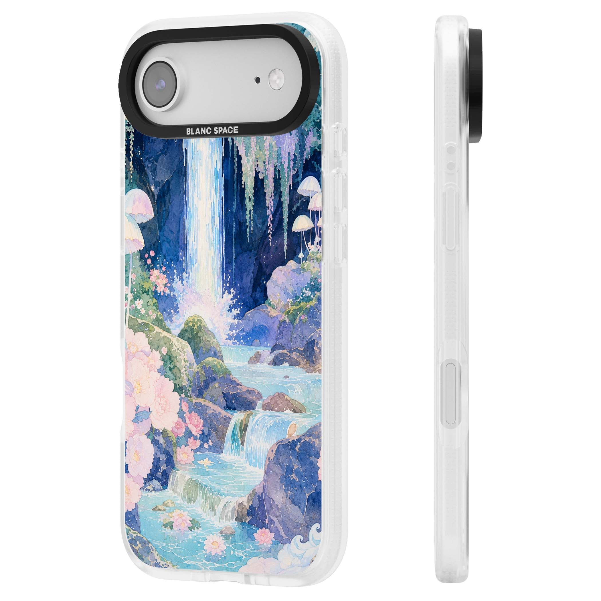 Mystic Waterfall art iPhone case | Clear Case Impact Air case for iPhone Air