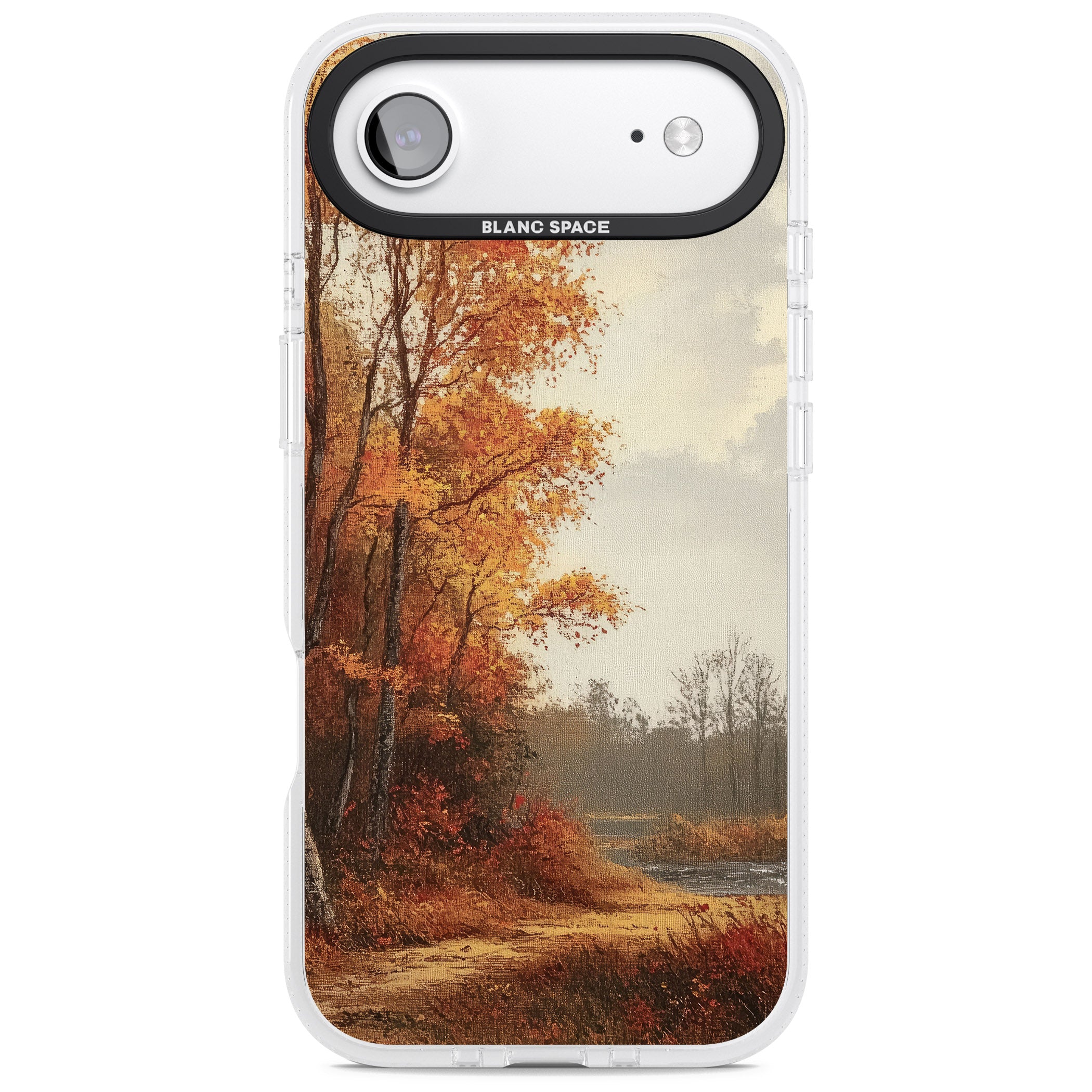 Vintage Autumn Oil Painting iPhone 17 Air Impact Air Clear Phone Case